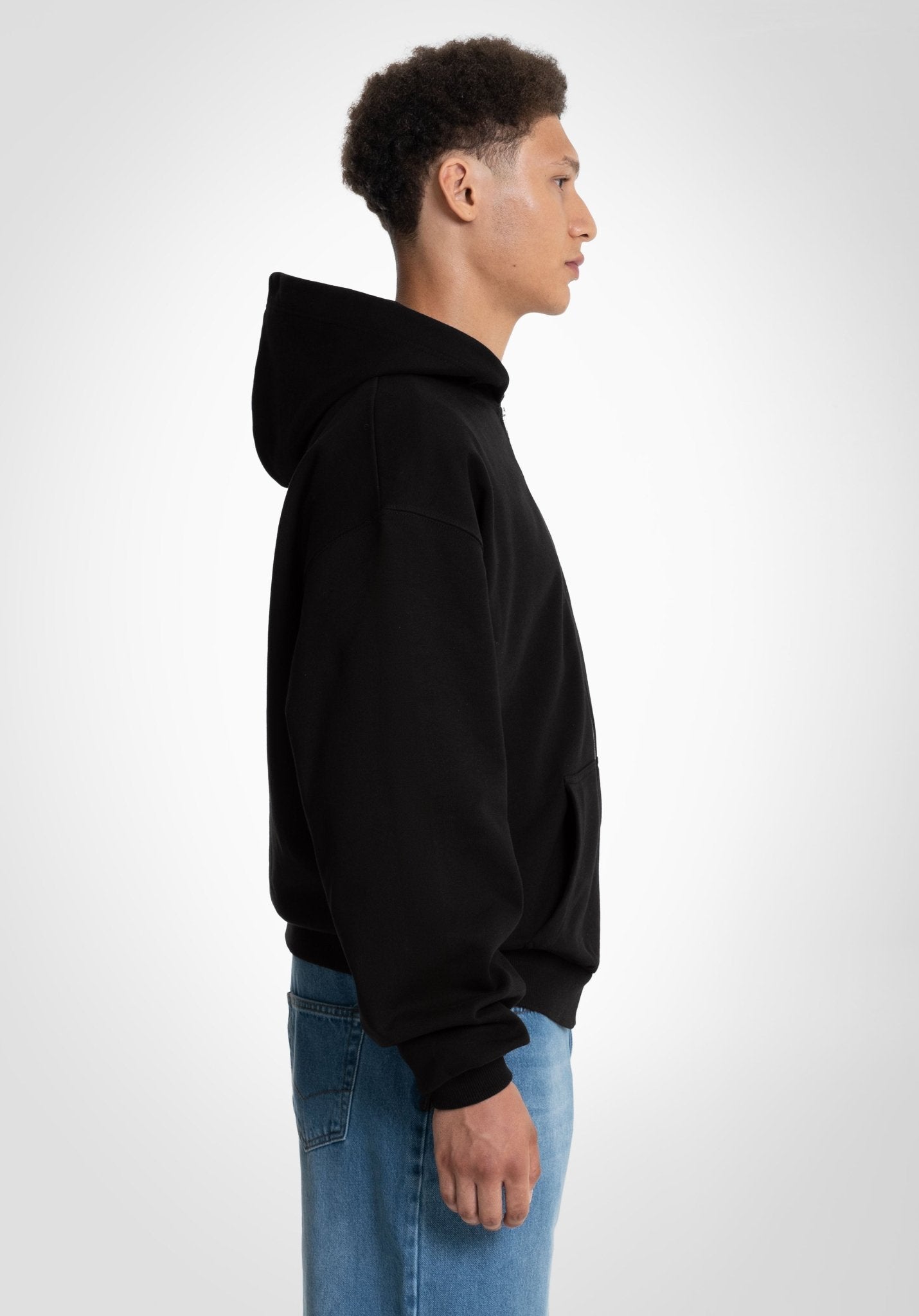 1 Pounder - Full Zip Organic () – 1 Pounder von Straight Outta Cotton