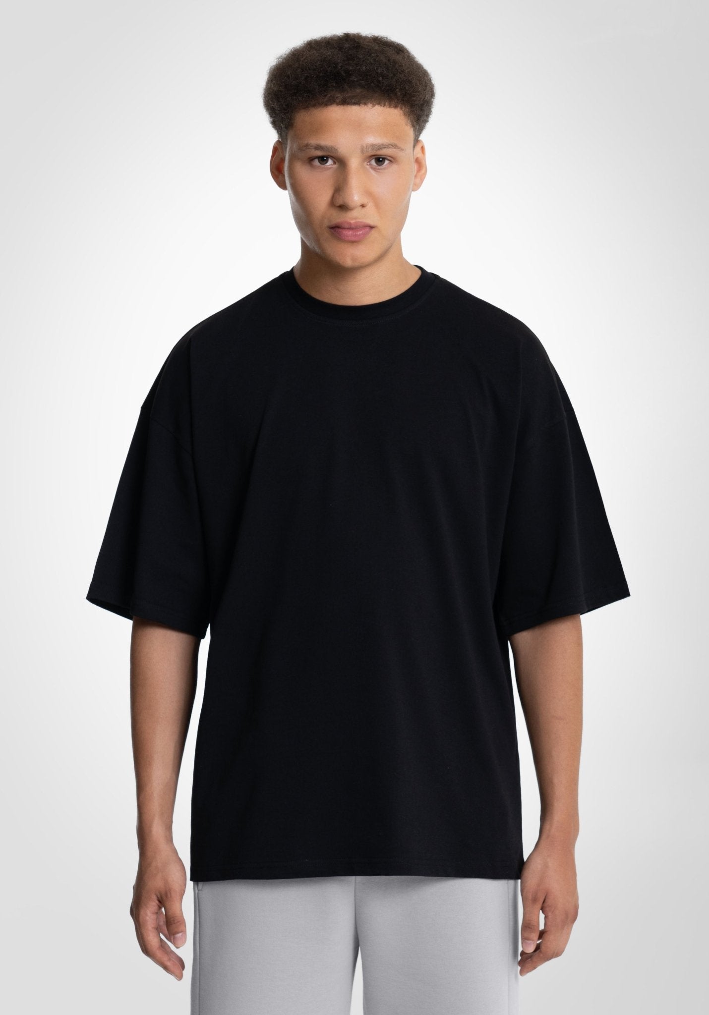 1 Pounder - Oversize T-Shirt Organic - Black () – 1 Pounder von Straight Outta Cotton