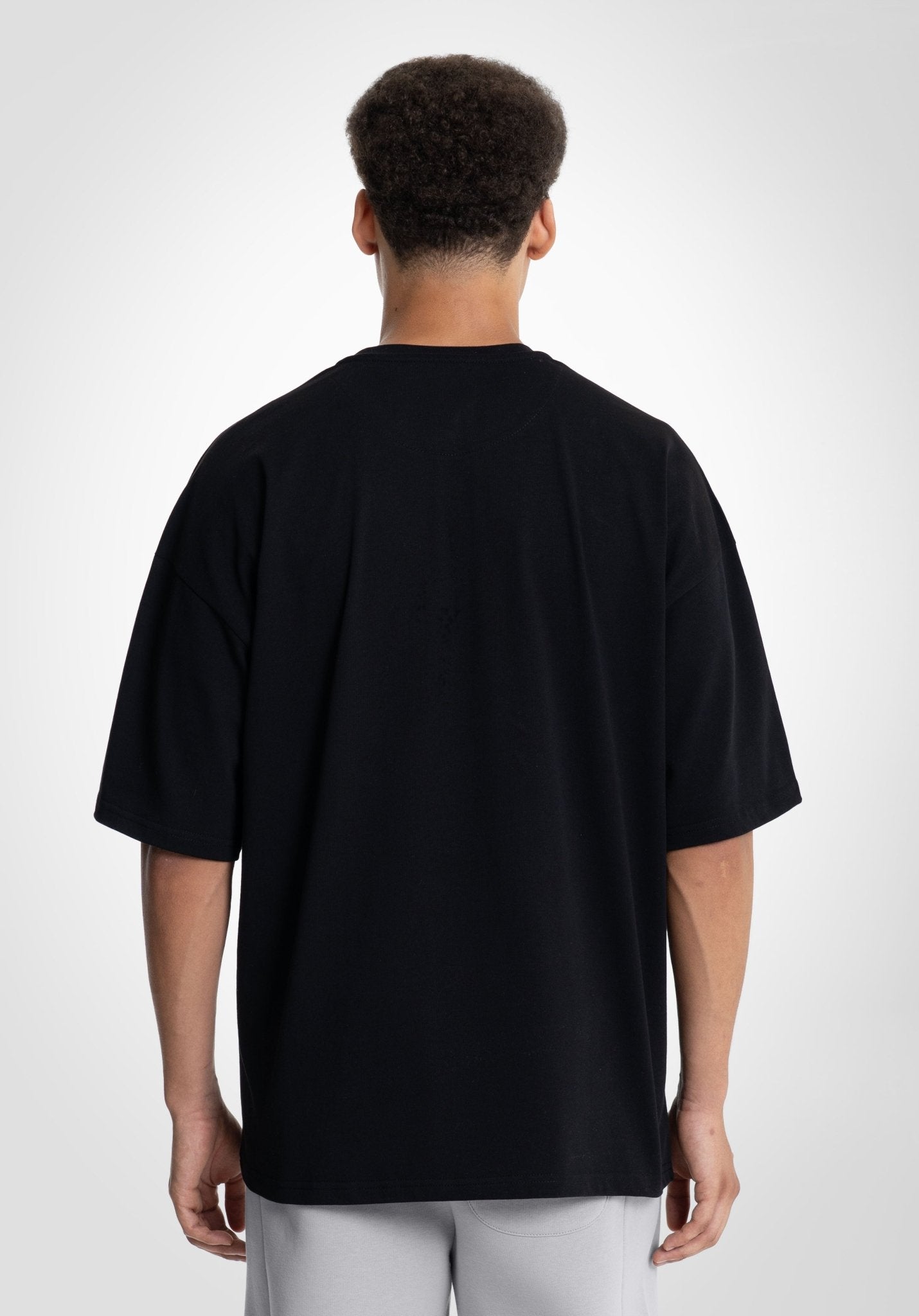 1 Pounder - Oversize T-Shirt Organic - Black () – 1 Pounder von Straight Outta Cotton