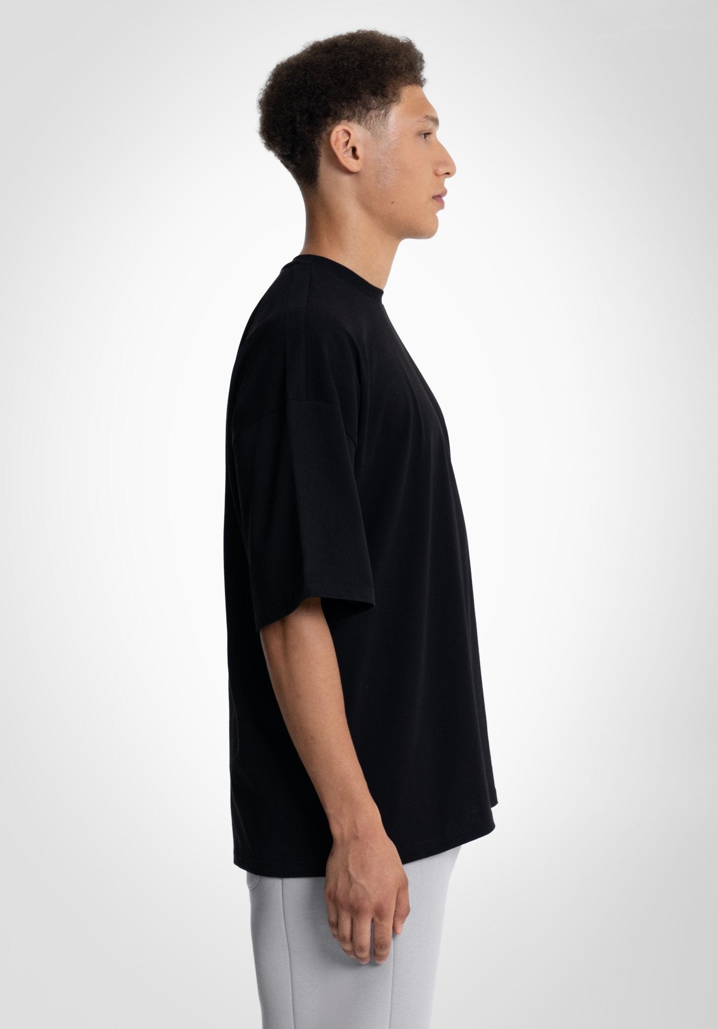 1 Pounder - Oversize T-Shirt Organic - Black () – 1 Pounder von Straight Outta Cotton