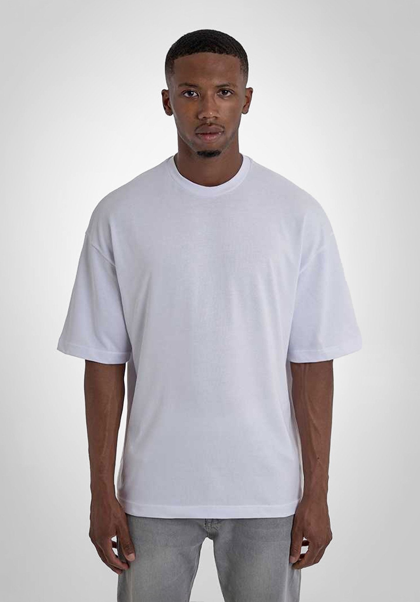 1 Pounder - Oversize T-Shirt Organic - White () – 1 Pounder von Straight Outta Cotton