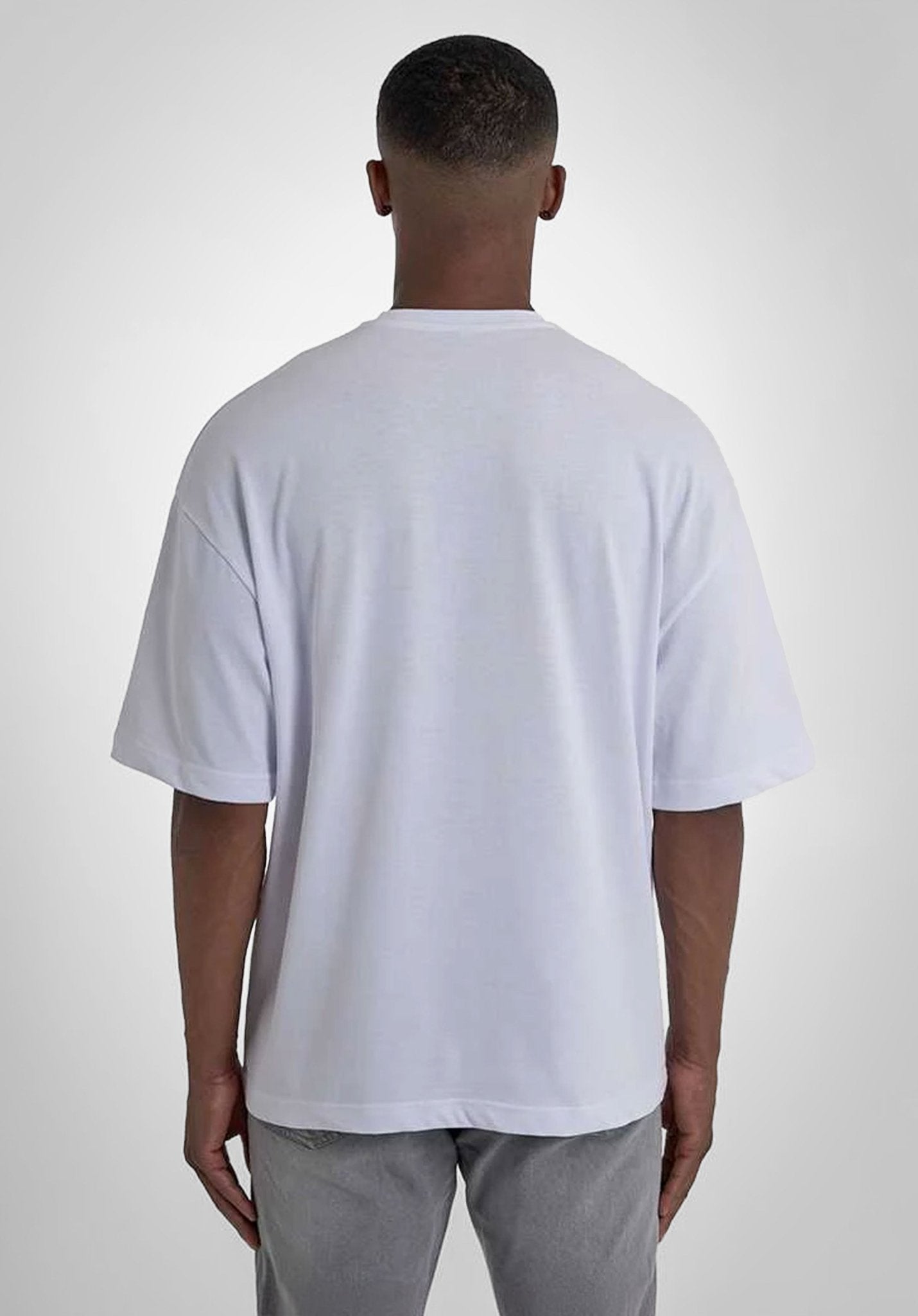 1 Pounder - Oversize T-Shirt Organic - White () – 1 Pounder von Straight Outta Cotton