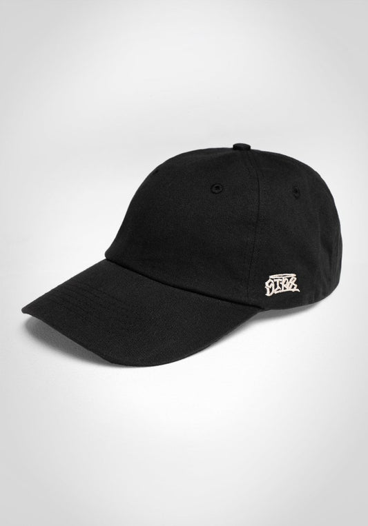 6 Panel Cap „Str8" - Black () – Cap von Straight Outta Cotton