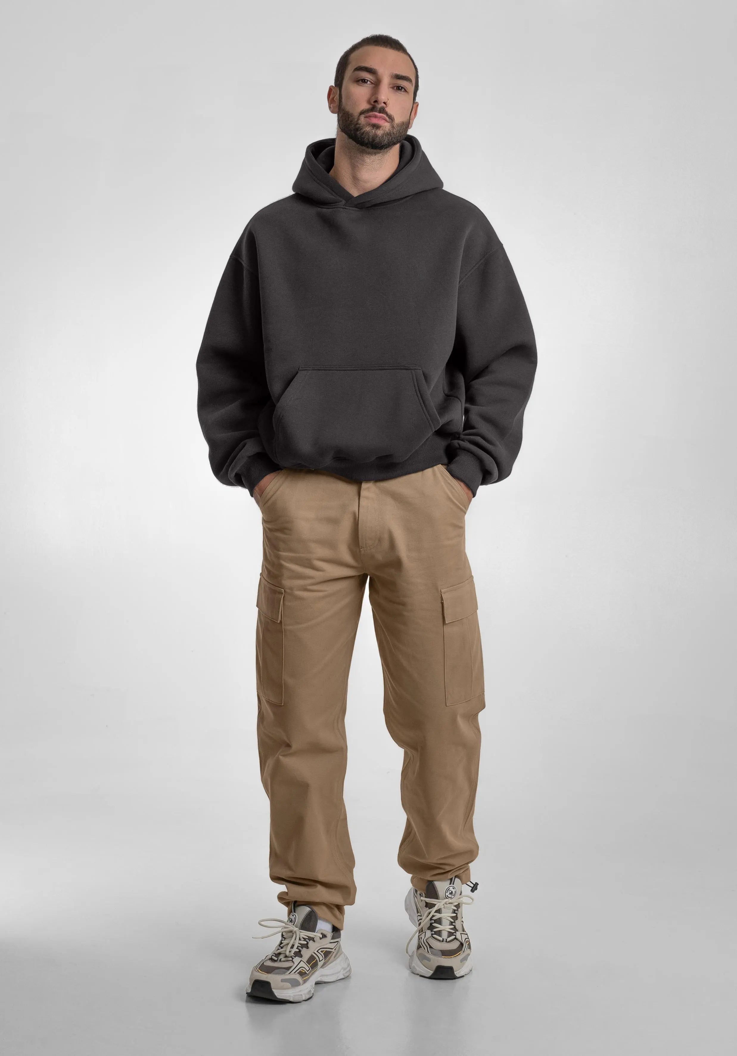 Cargo Pants - Beige straight-outta-cotton.com