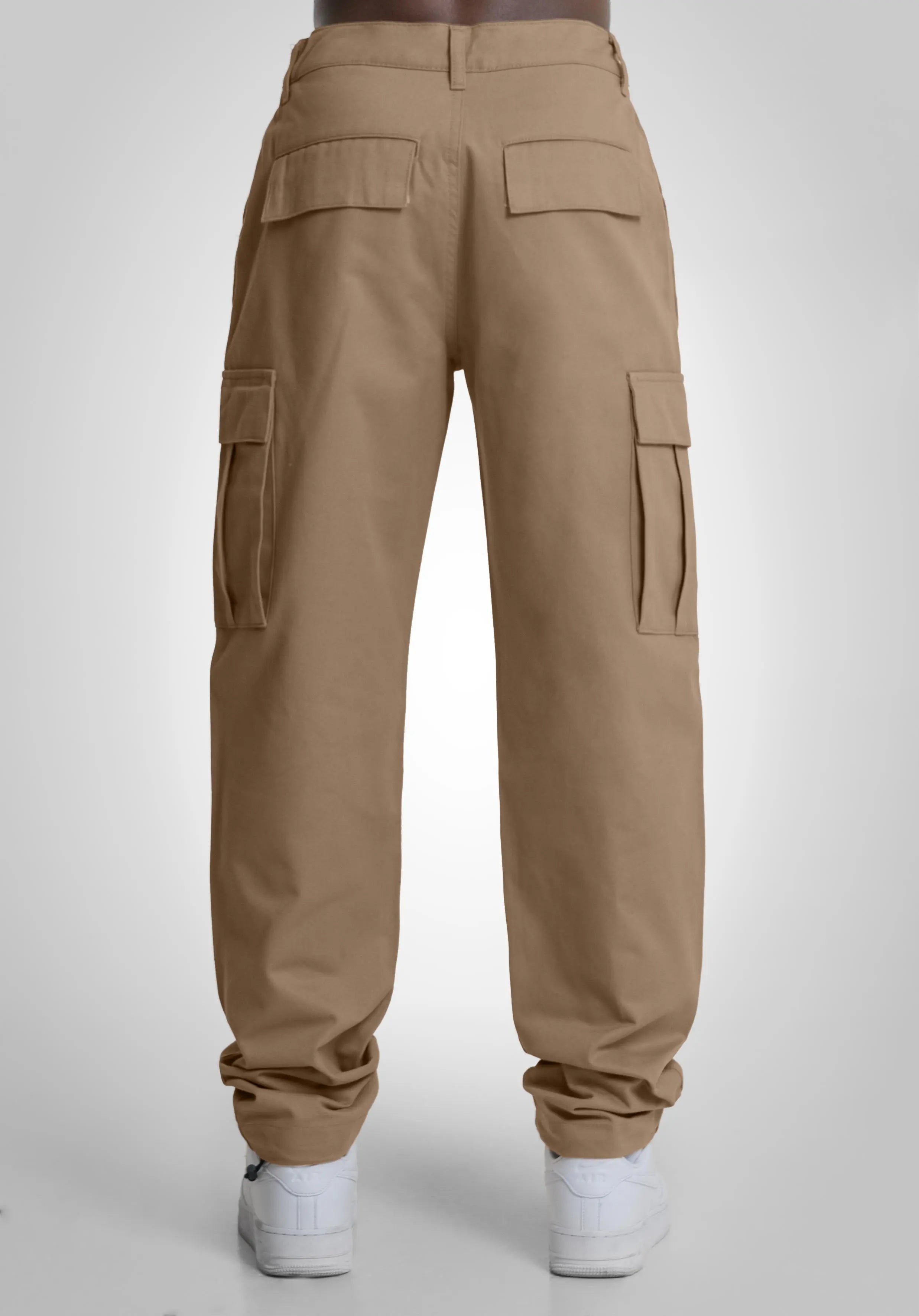 Cargo Pants - Beige straight-outta-cotton.com
