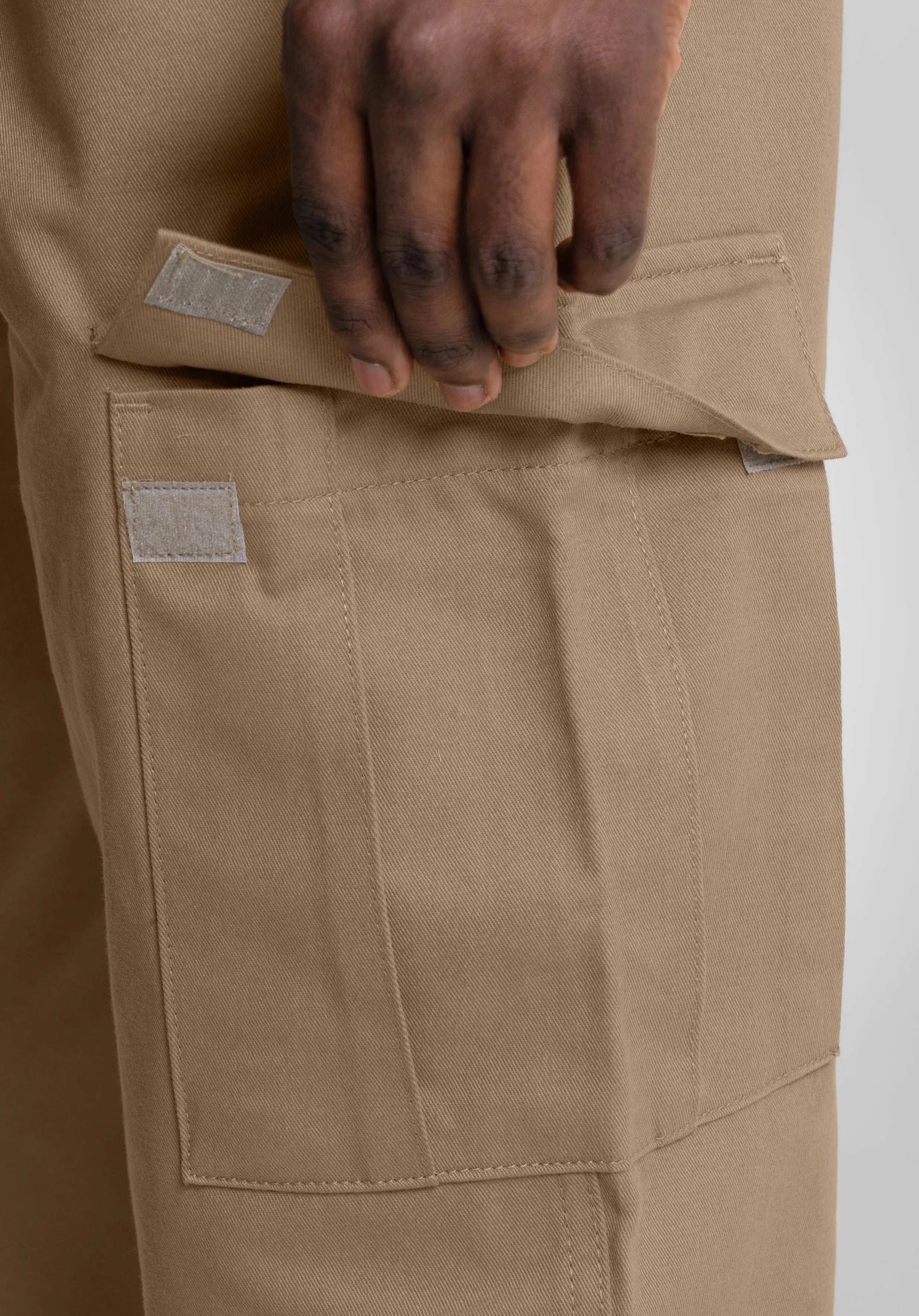Cargo Pants - Beige straight-outta-cotton.com