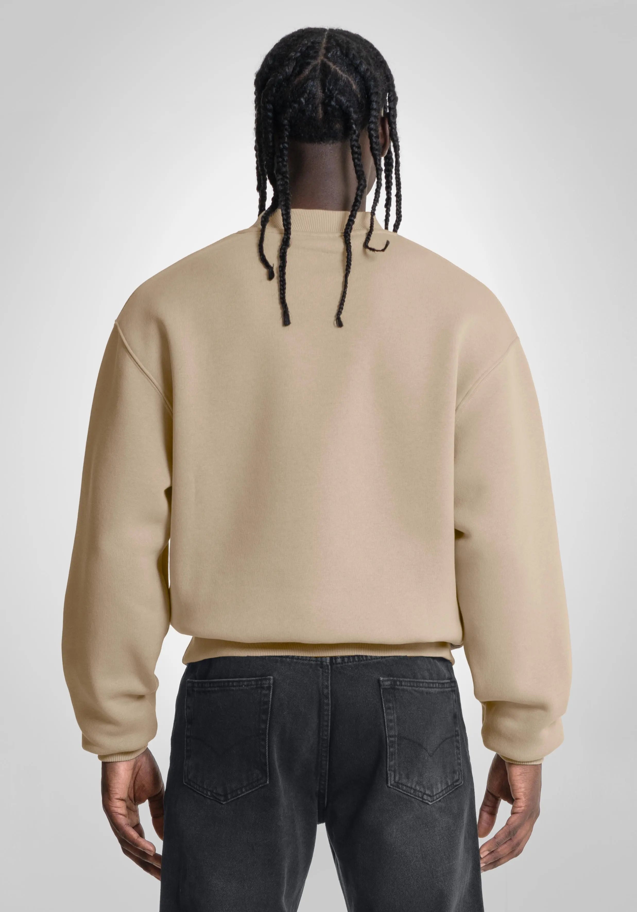 Oversize Sweater - Light Mocca Straight Outta Cotton