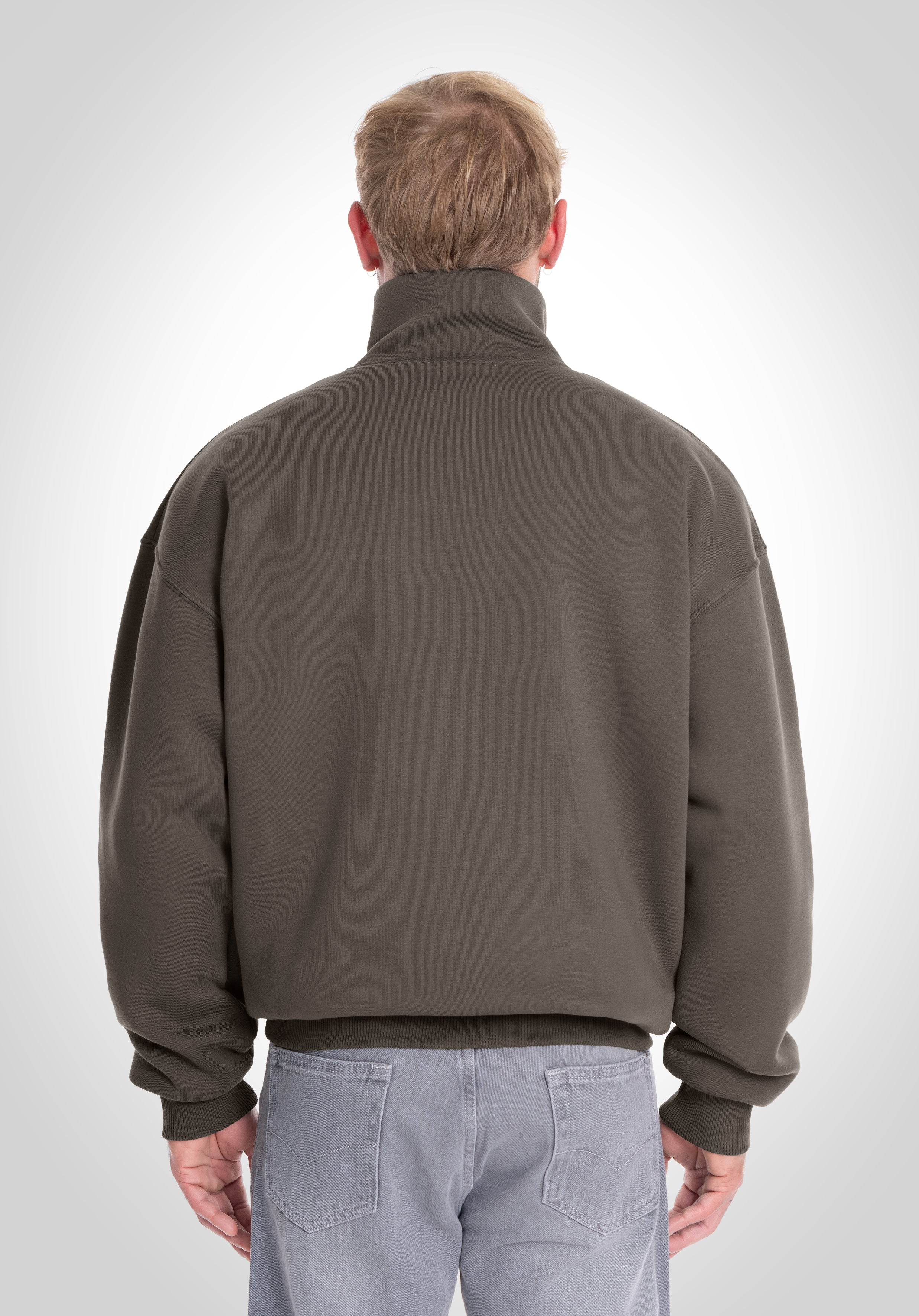 Half Zip - Olive