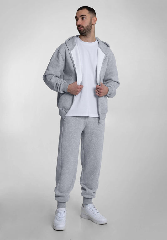 Basic Jogger Grey Melange () – Jogger von Straight Outta Cotton