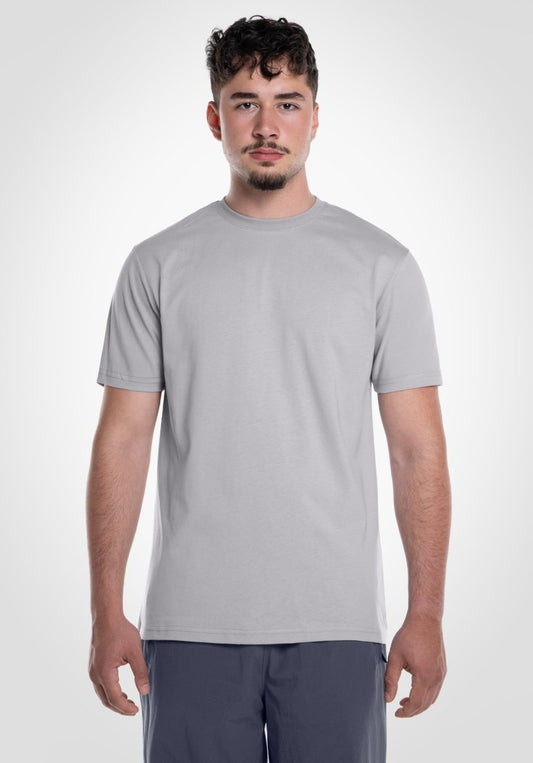 Basic Regular Fit Tee - Light Grey () – T-shirt's van Straight Outta Cotton
