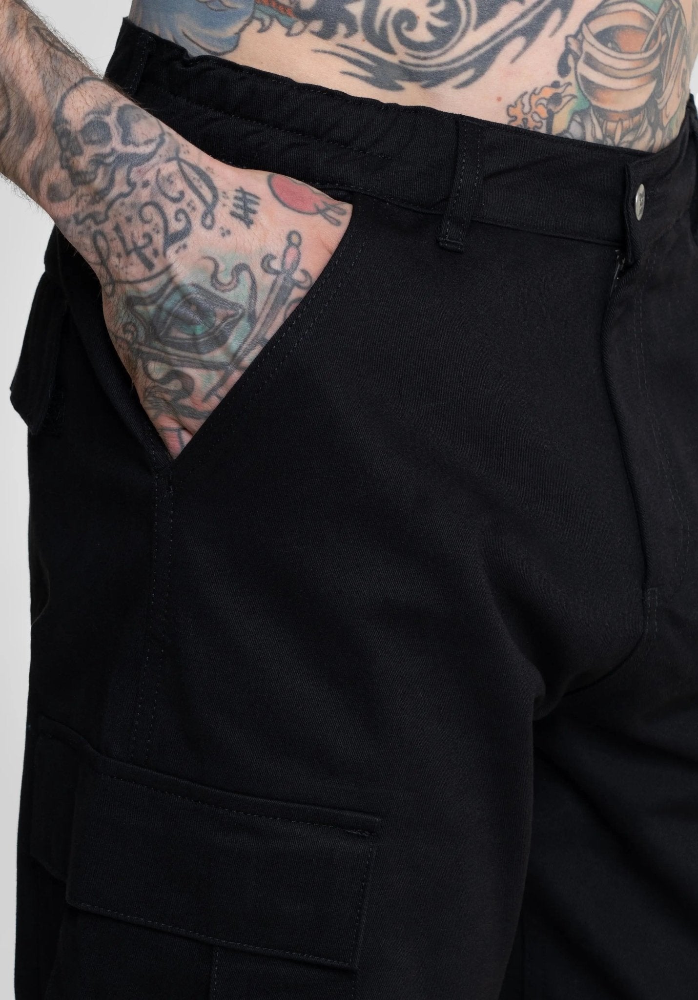 Cargo Pants - Black () – Cargo Pants von Straight Outta Cotton