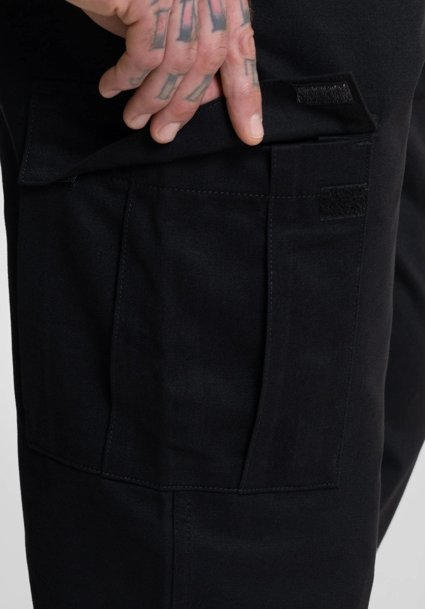 Cargo Pants - Black () – Cargo Pants von Straight Outta Cotton
