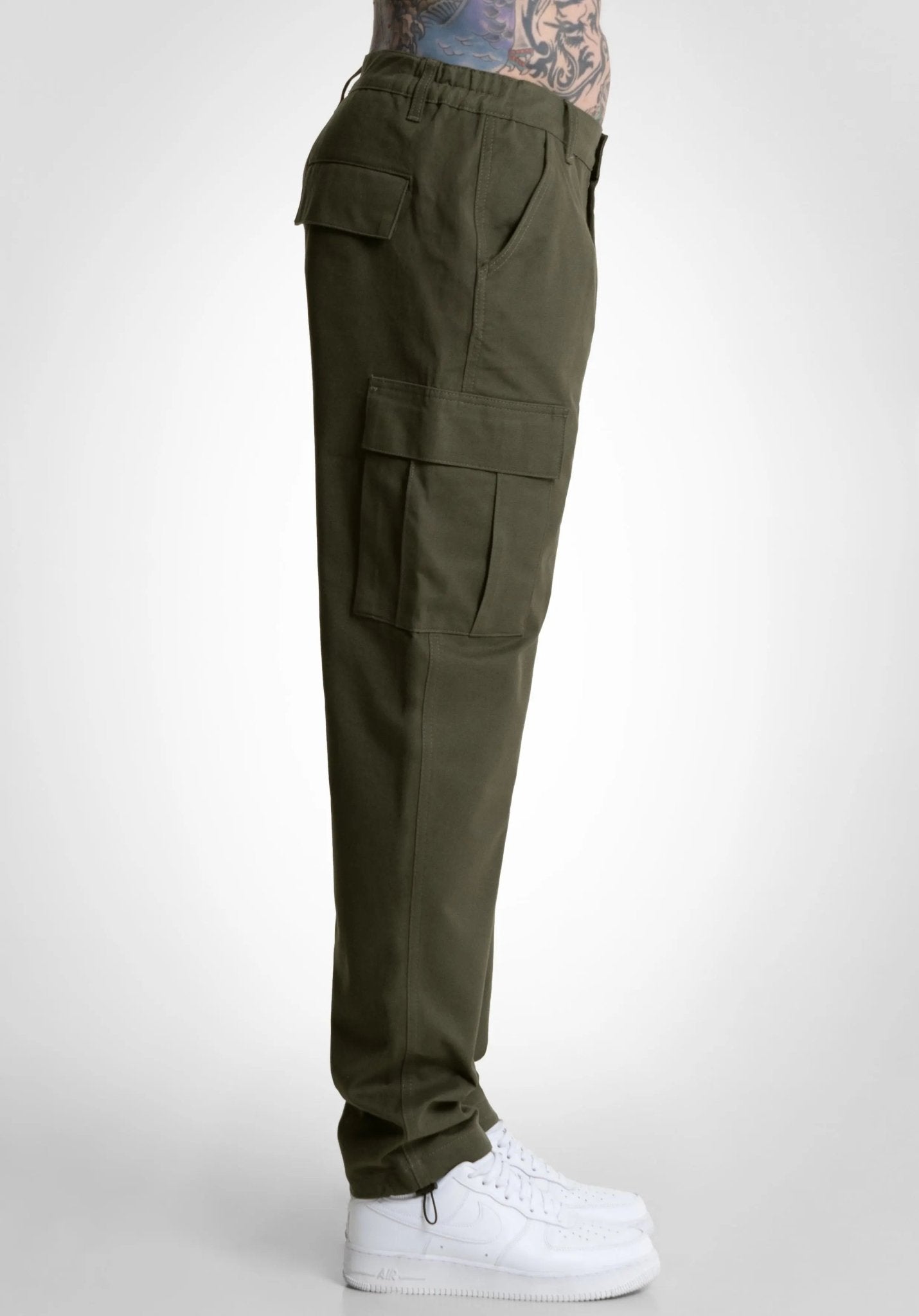 Cargo Pants - Khaki () – Cargo Pants von Straight Outta Cotton