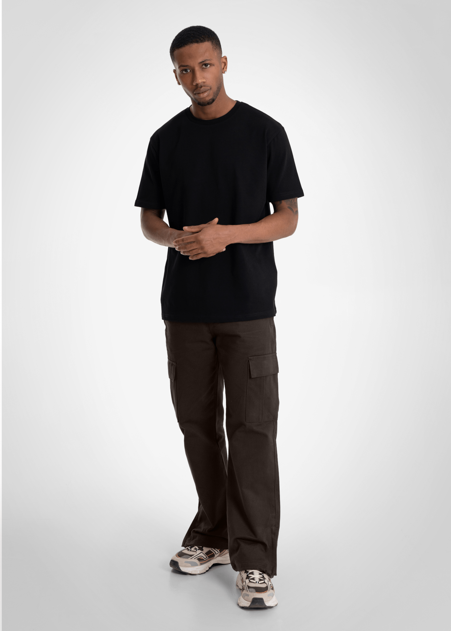Cargo Pants Straight Leg - Brown () – Cargo Pants von Straight Outta Cotton