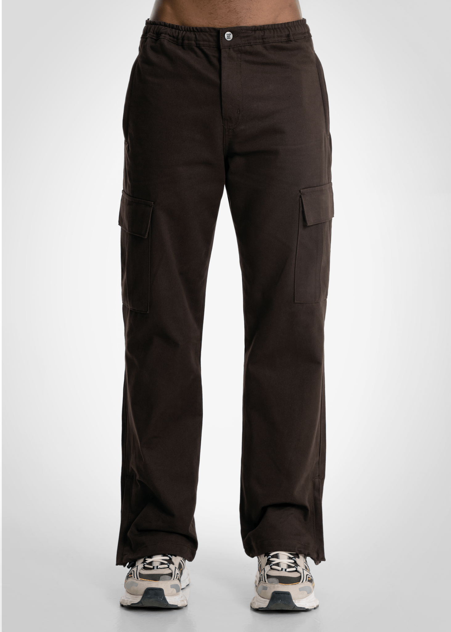 Cargo Pants Straight Leg - Brown () – Cargo Pants von Straight Outta Cotton