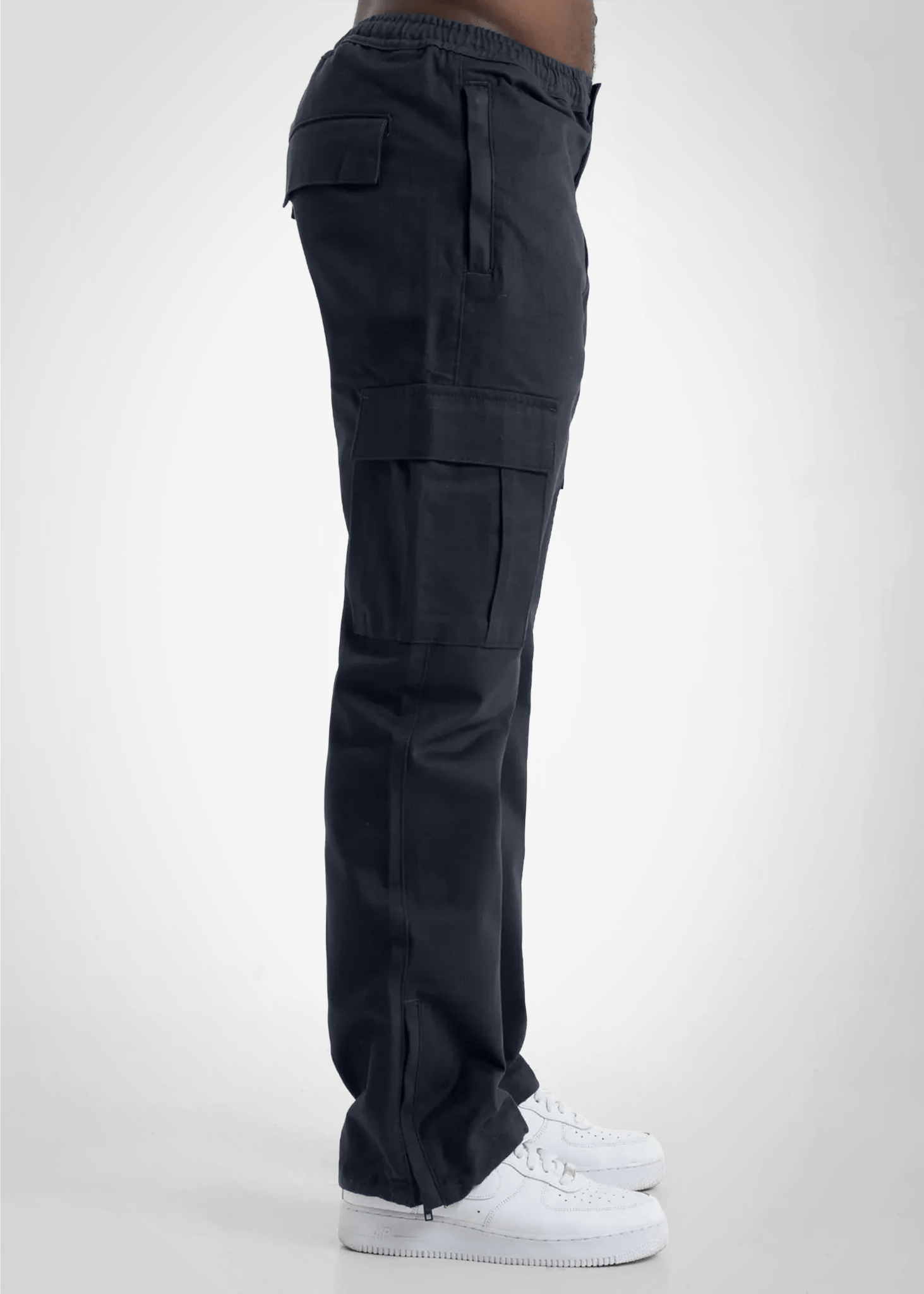 Cargo Pants Straight Leg - Slate Grey () – Cargo Pants von Straight Outta Cotton