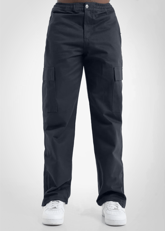 Cargo Pants Straight Leg - Slate Grey () – Cargo Pants von Straight Outta Cotton