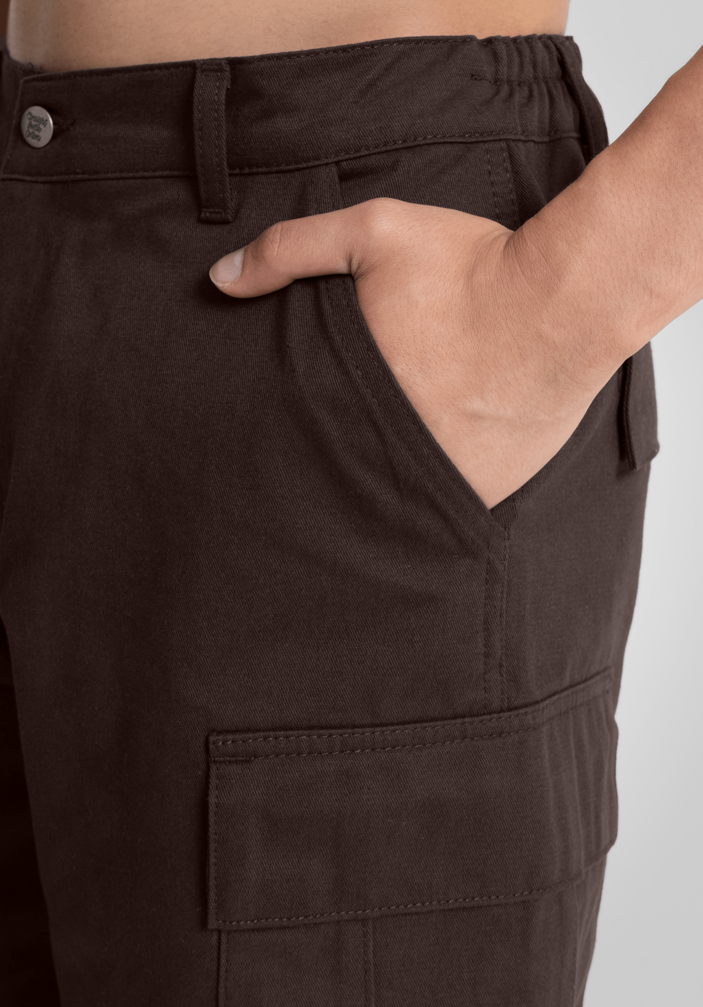 Cargo Shorts - Brown () – Cargo Shorts von Straight Outta Cotton