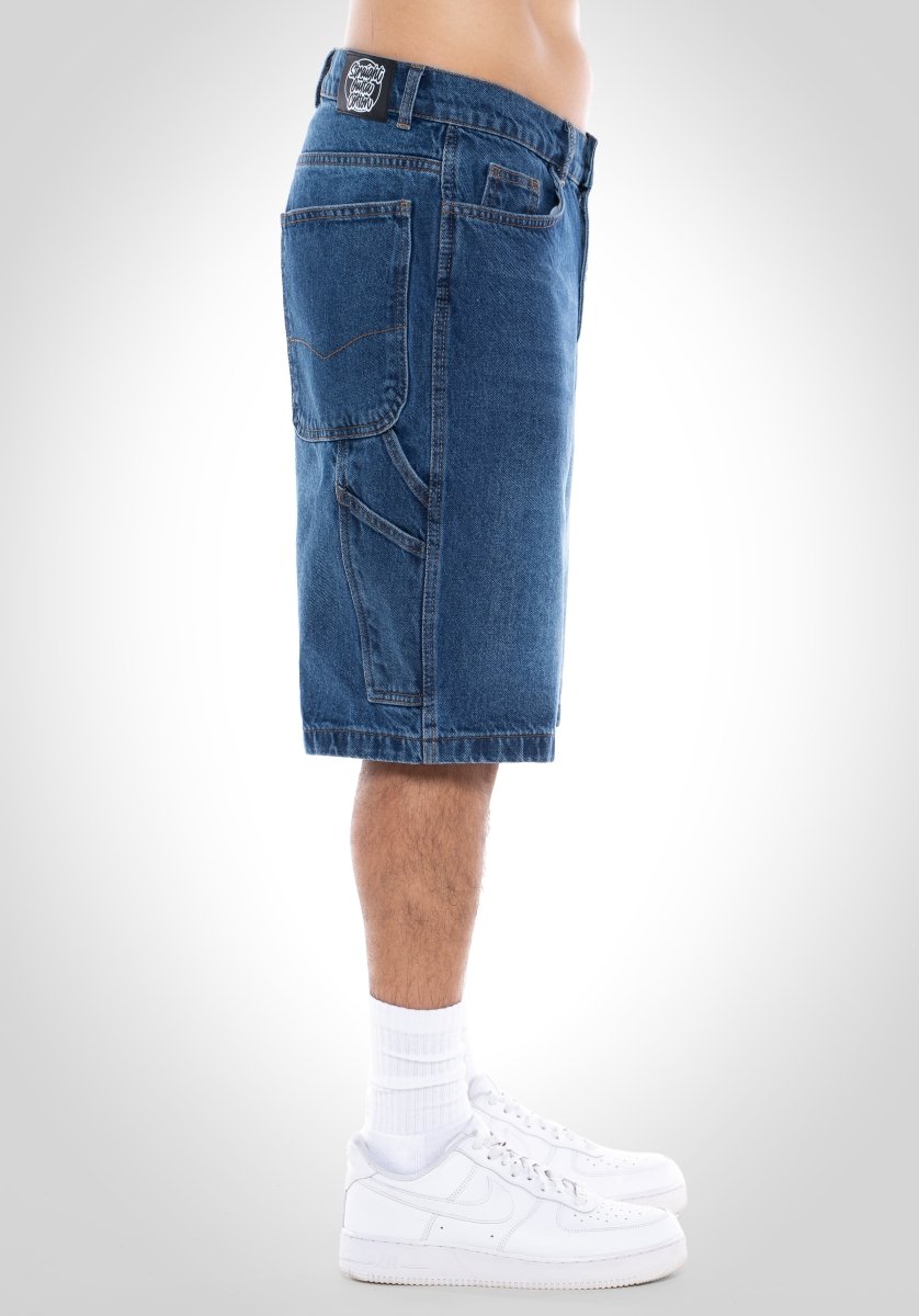 Denim Shorts - Stone Washed (Blau) – Shorts von Straight Outta Cotton