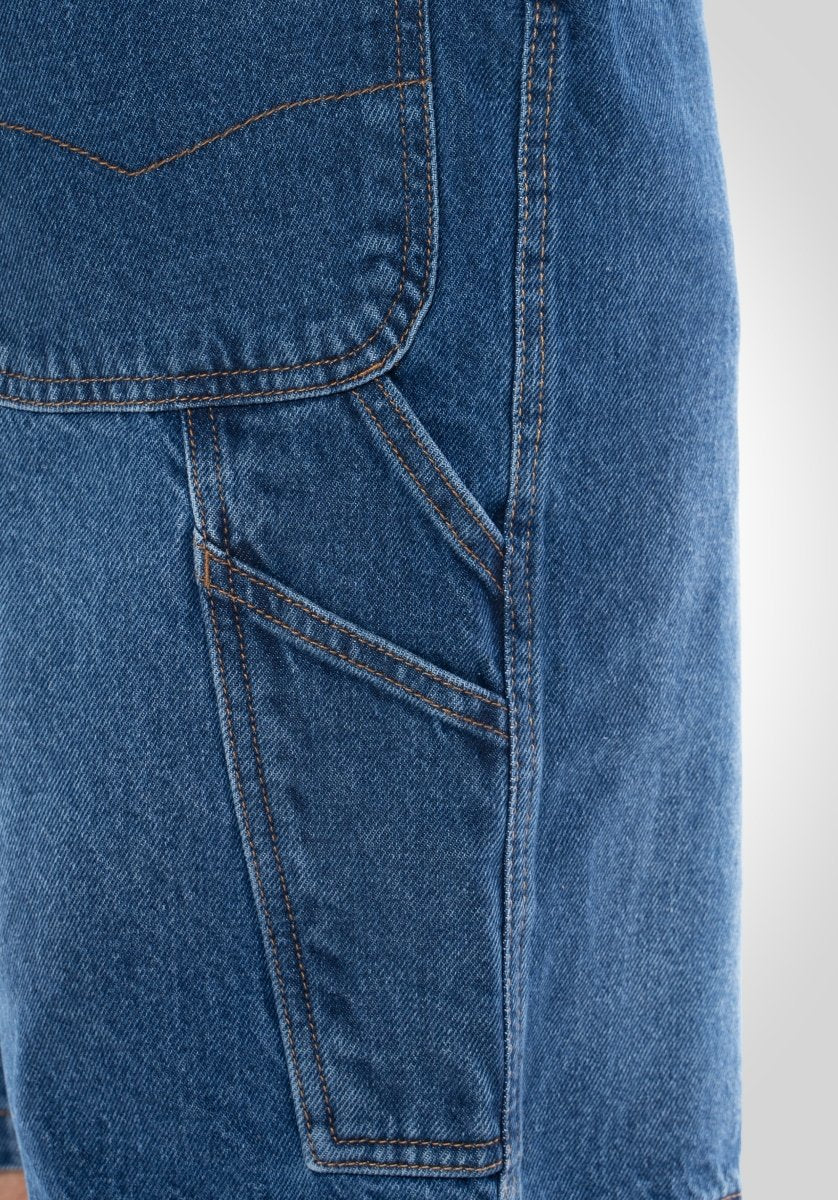 Denim Shorts - Stone Washed (Blau) – Shorts von Straight Outta Cotton