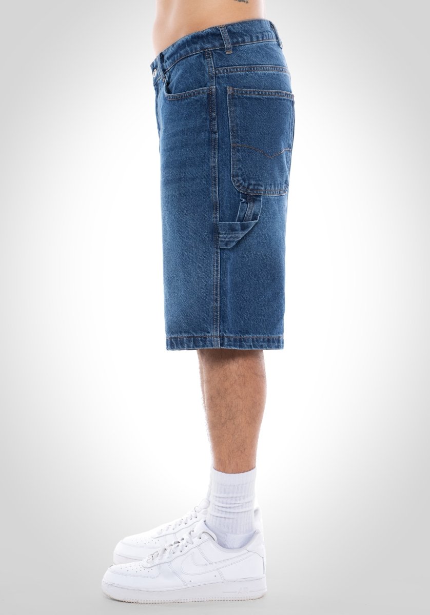 Denim Shorts - Stone Washed (Blau) – Shorts von Straight Outta Cotton