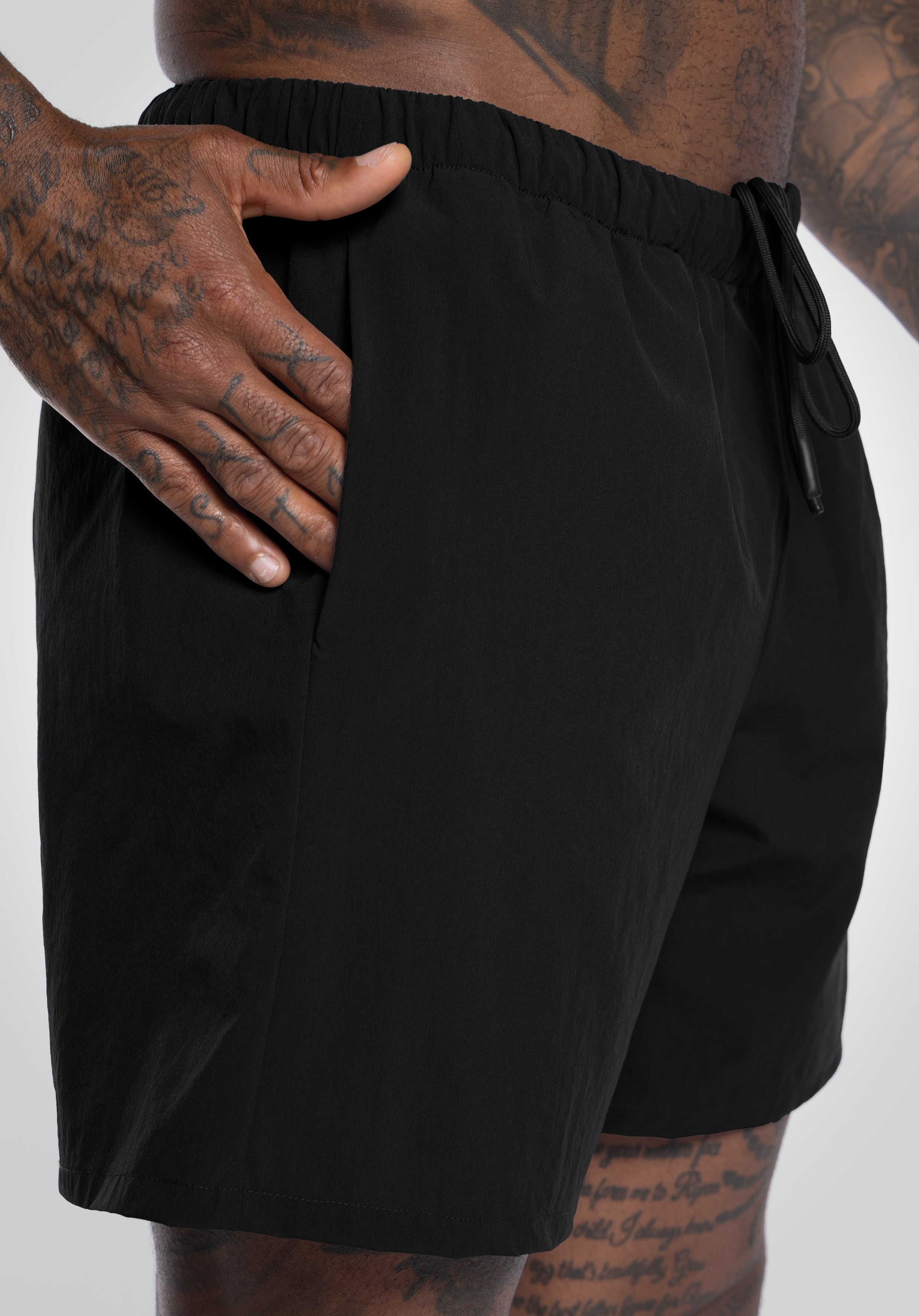 Nylon Shorts - Black