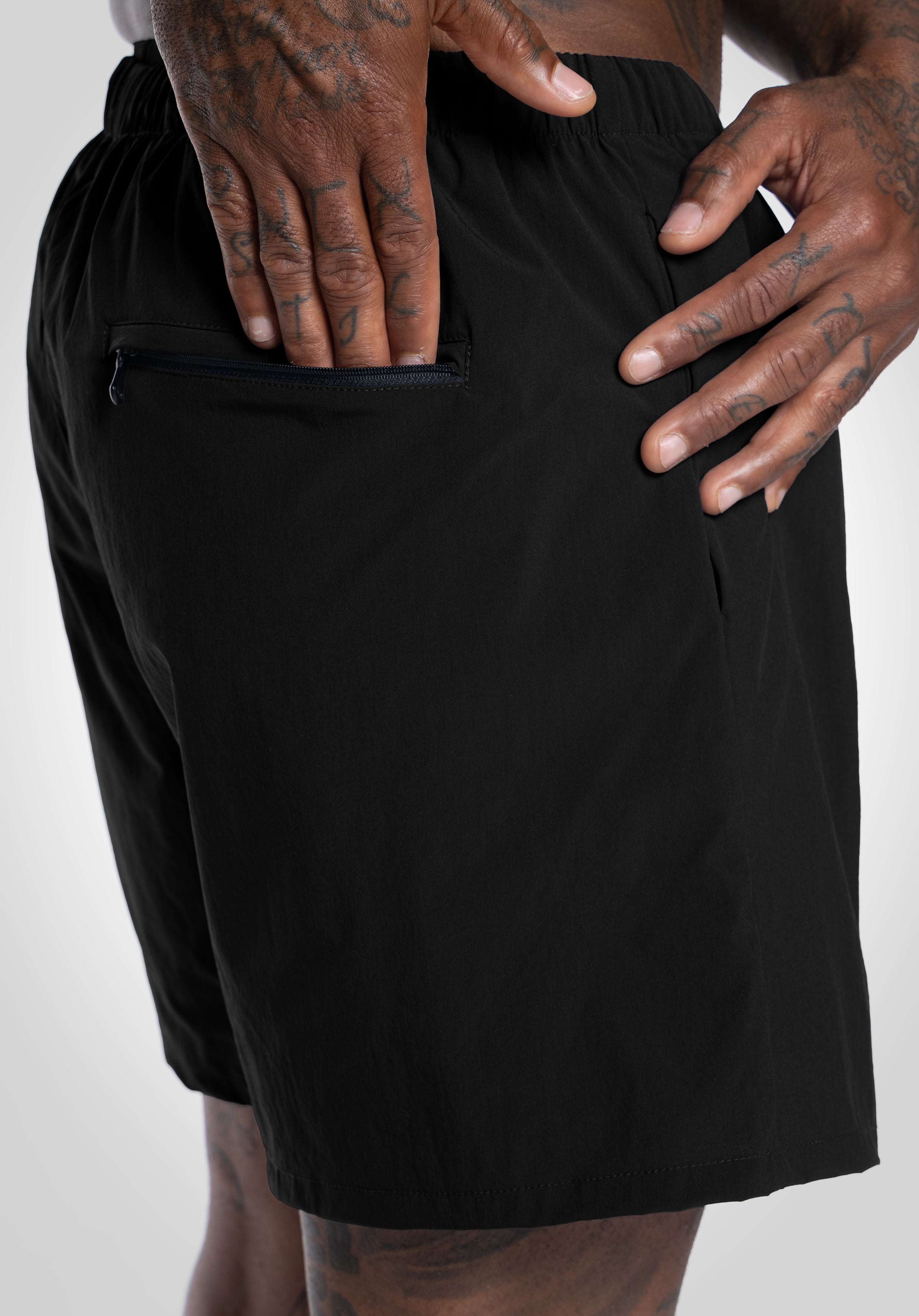 Nylon Shorts - Black
