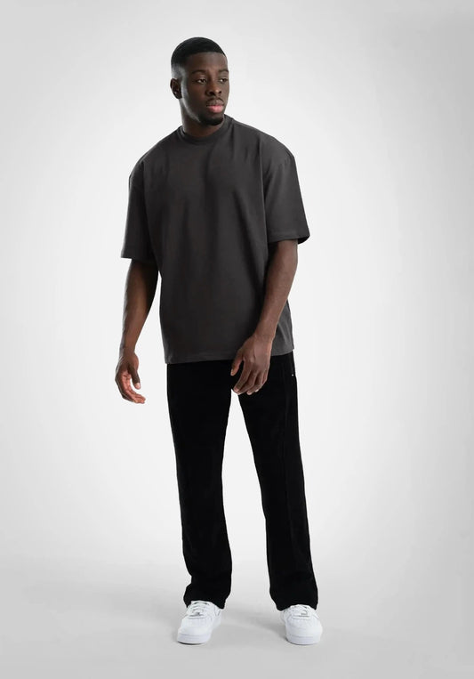 Heavy Oversize Tee - Slate Grey (Grau) – T-shirt's von Straight Outta Cotton