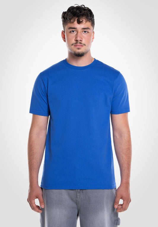 Heavy Regular Fit Tee - East Blue (Blau) – von Straight Outta Cotton