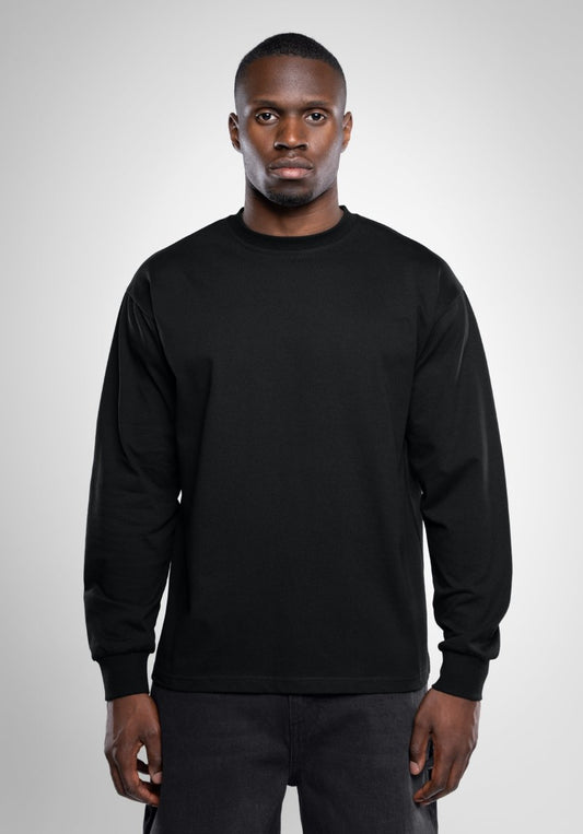 Longsleeve - Black () – Longsleeve von Straight Outta Cotton