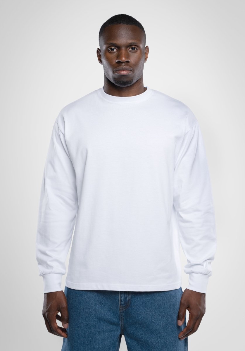 Longsleeve - White () – Longsleeve von Straight Outta Cotton