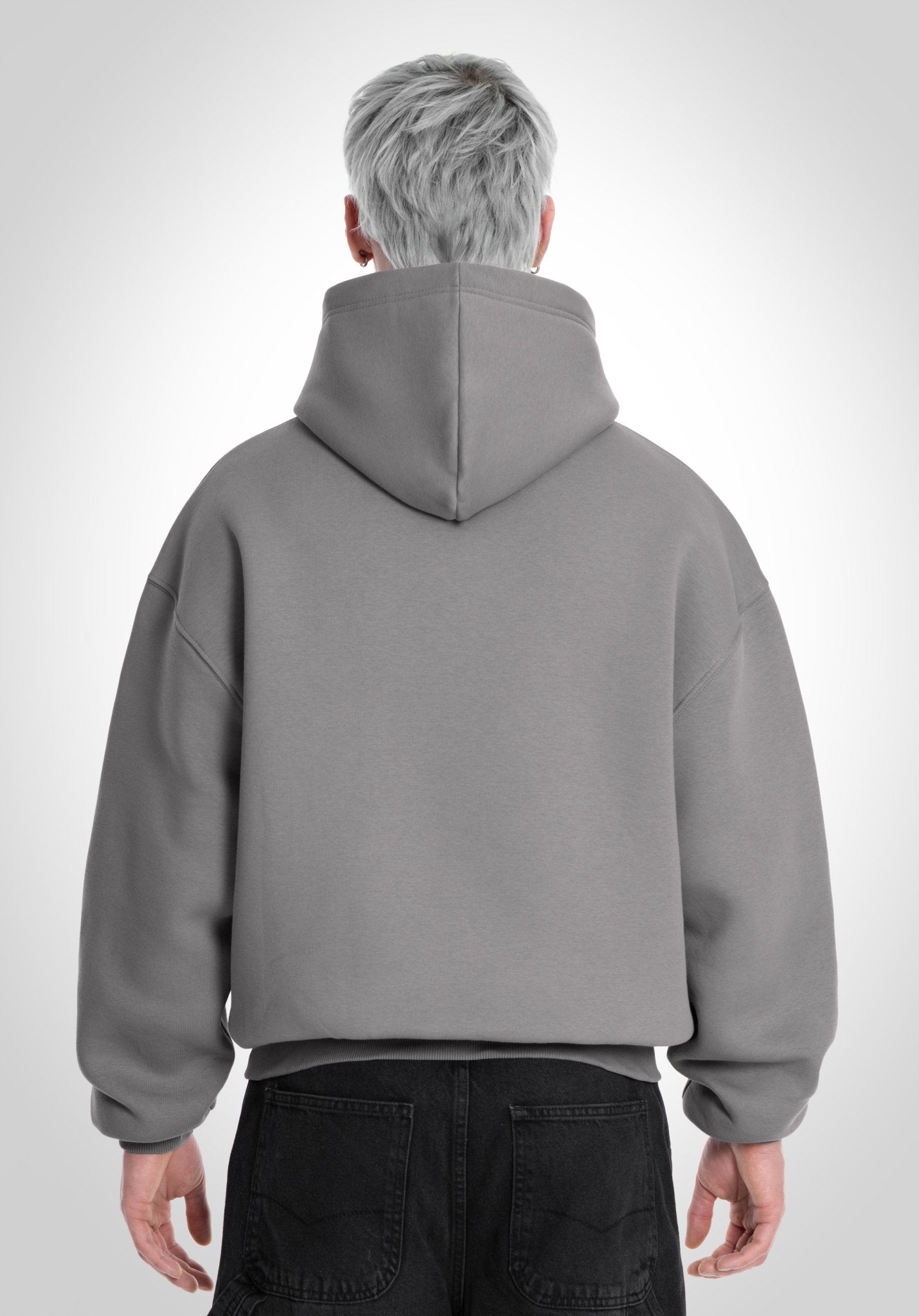 Oversize Hoodie - Cool Grey () – Hoodies von Straight Outta Cotton