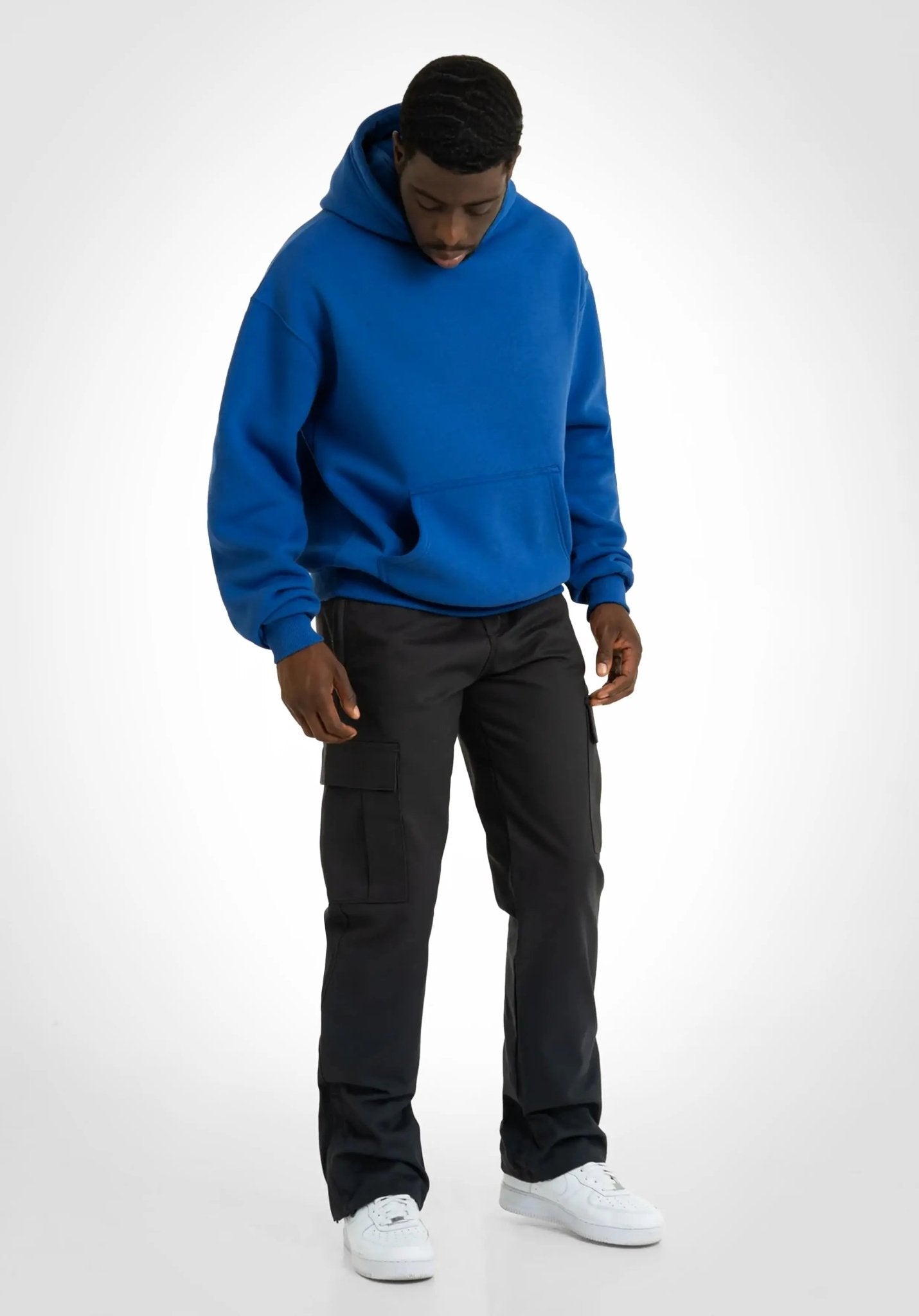 Oversize Hoodie - East Blue () – Hoodies von Straight Outta Cotton