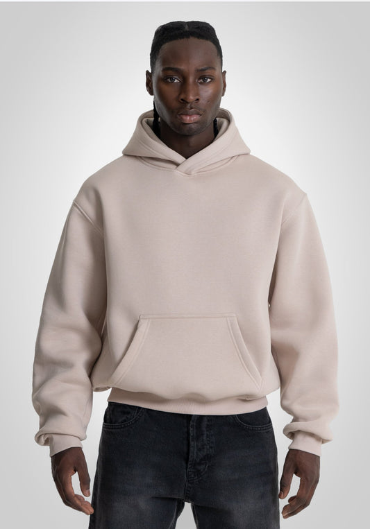 Oversize Hoodie - Peach Latte (Peach Latte) – Hoodies von Straight Outta Cotton
