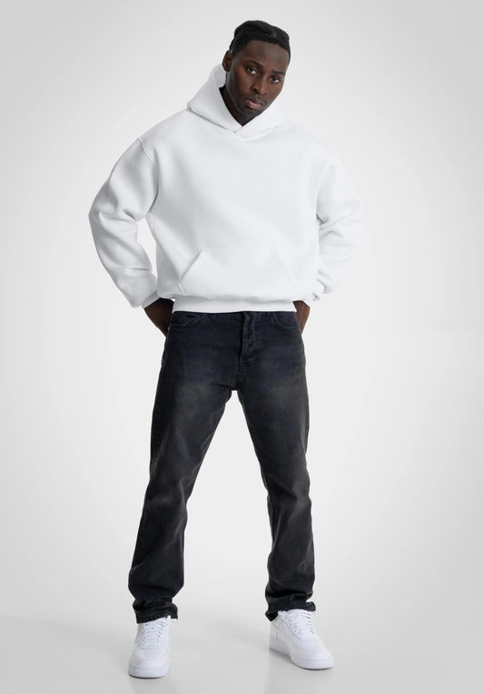 Oversize Hoodie - White () – Hoodies von Straight Outta Cotton