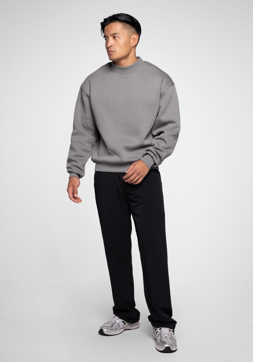 Oversize Sweater - Cool Grey (Grau) – Oversize Sweater von Straight Outta Cotton