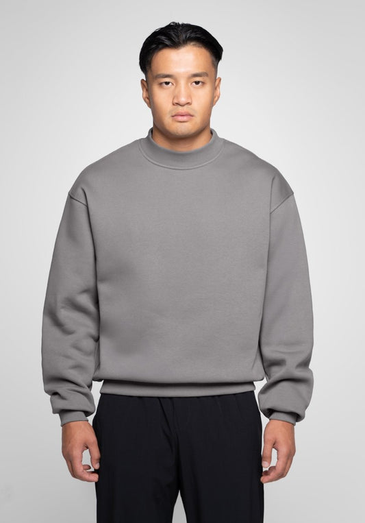 Oversize Sweater - Cool Grey (Gris) – Oversize Sweater de Straight Outta Cotton