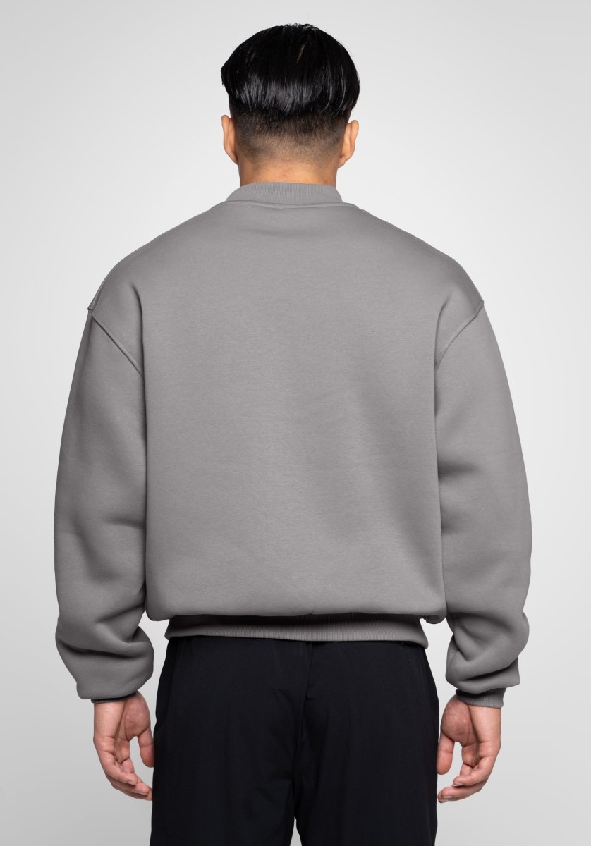 Oversize Sweater - Cool Grey (Grau) – Oversize Sweater von Straight Outta Cotton