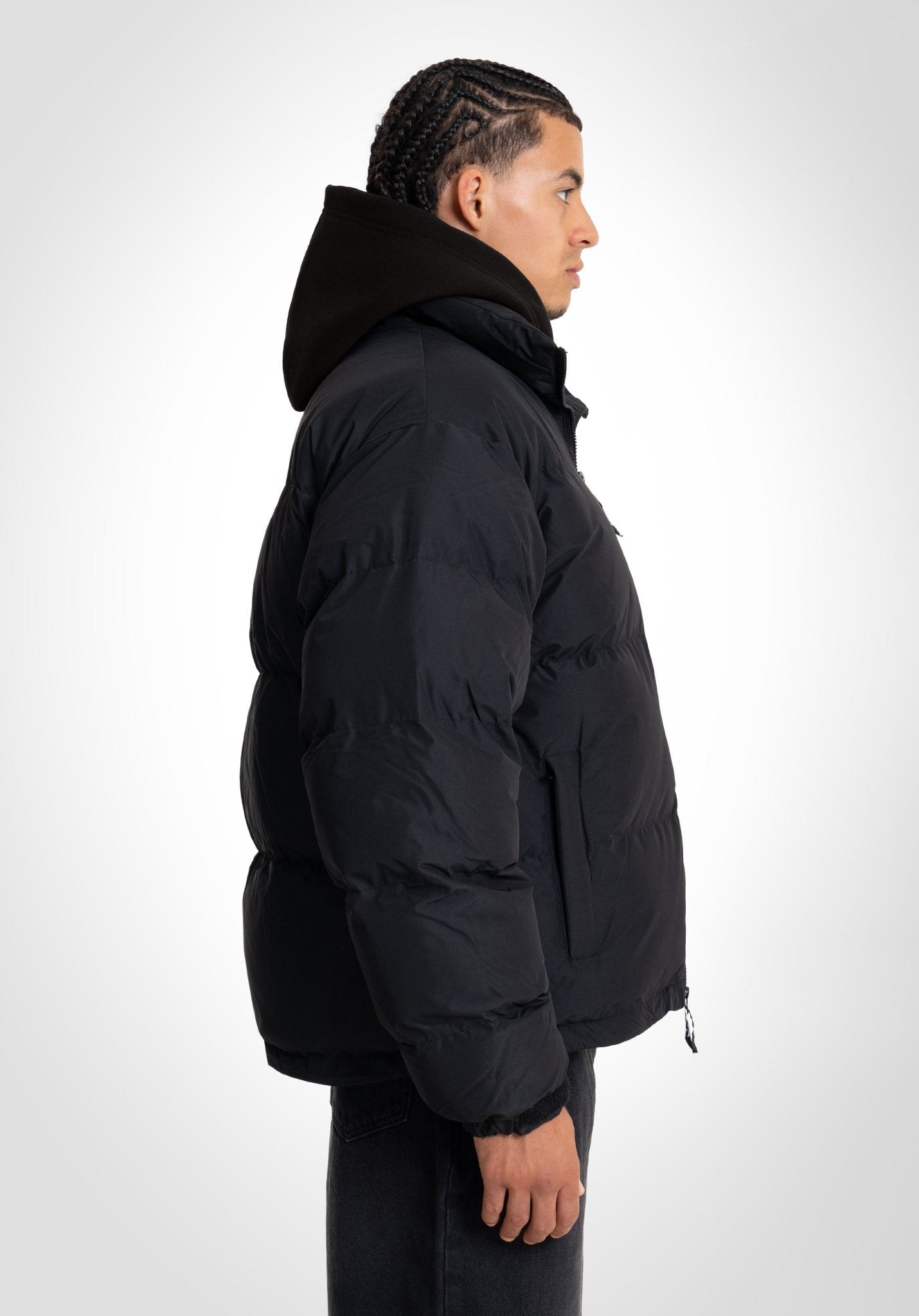 Puffer Jacket - Black () – von Straight Outta Cotton