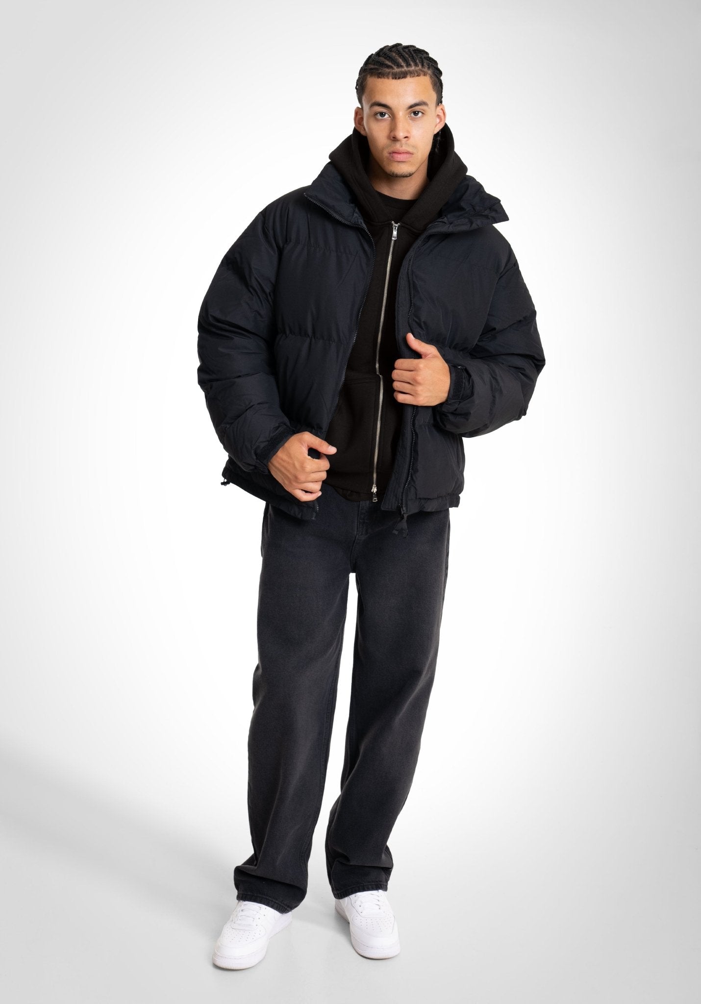 Puffer Jacket - Black () – von Straight Outta Cotton