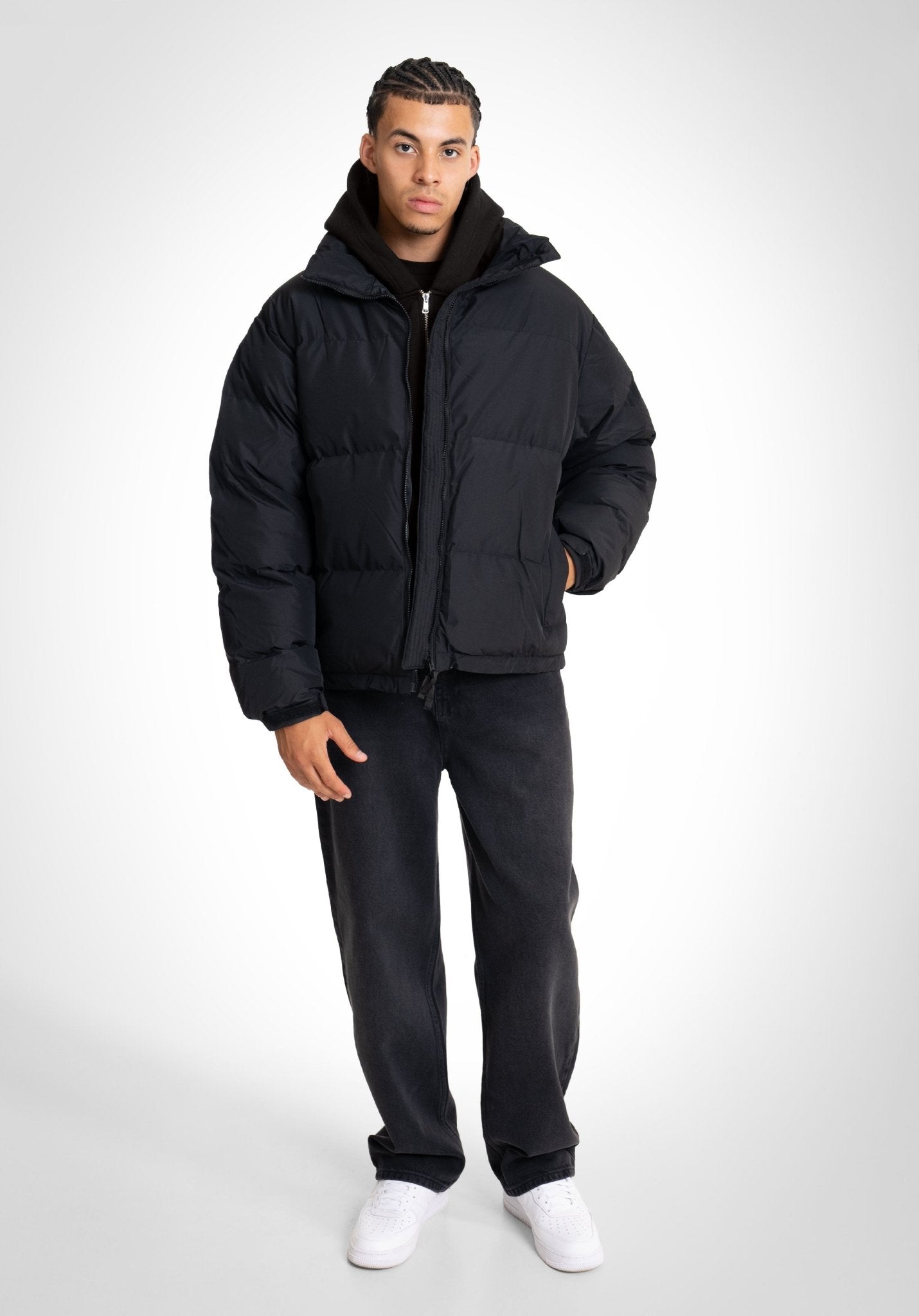 Puffer Jacket - Black () – von Straight Outta Cotton