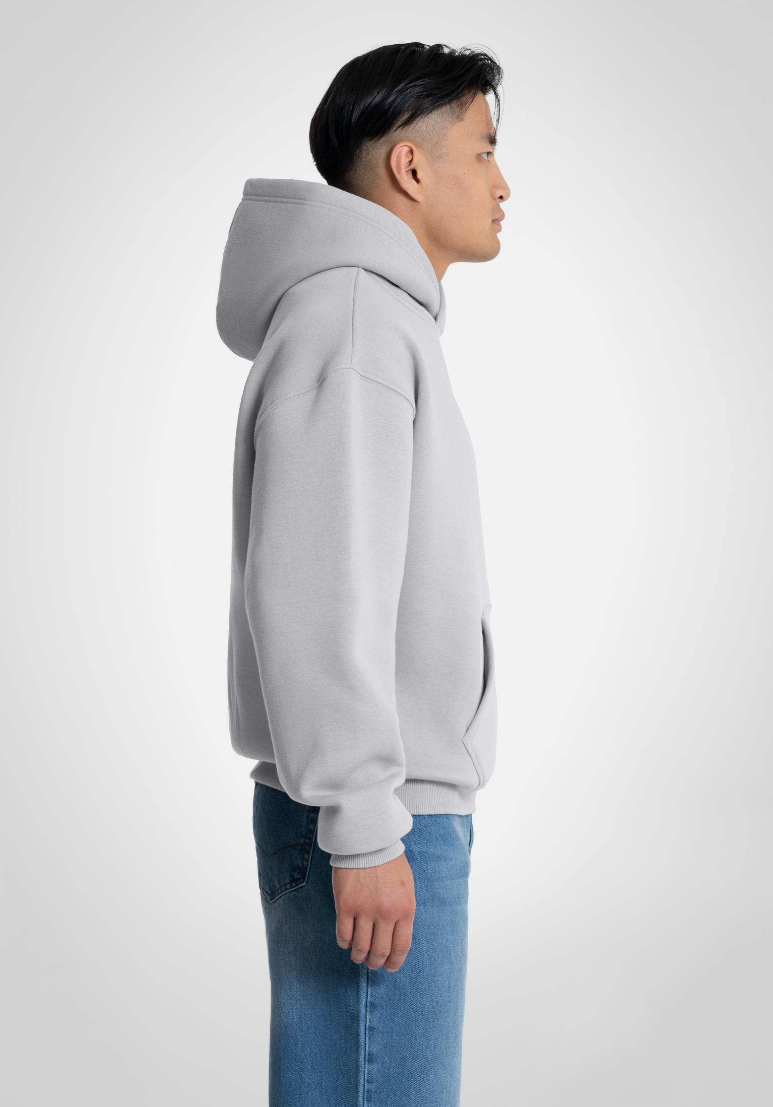 Oversize Hoodie - Light Grey