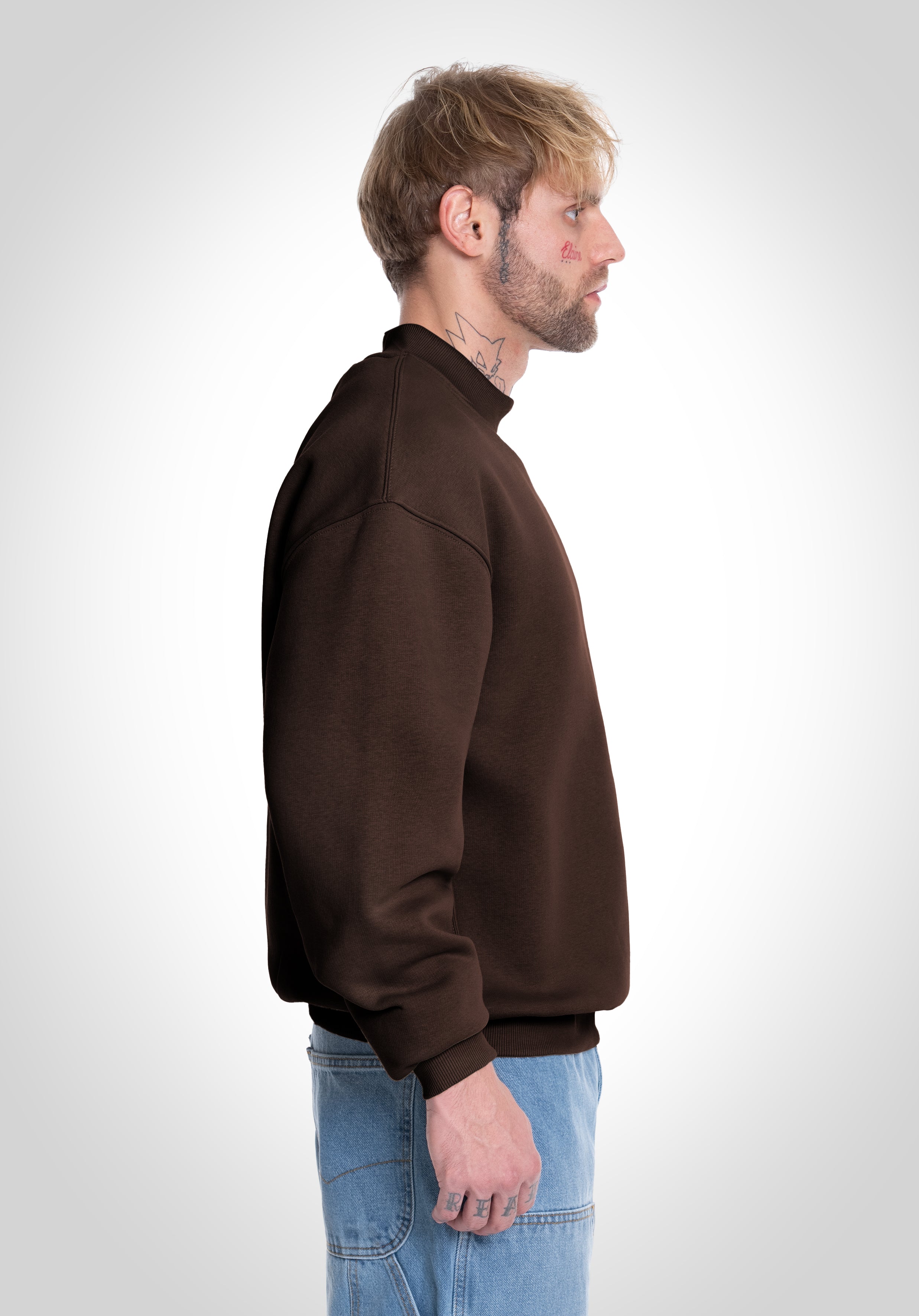 Oversize Sweater - Brown