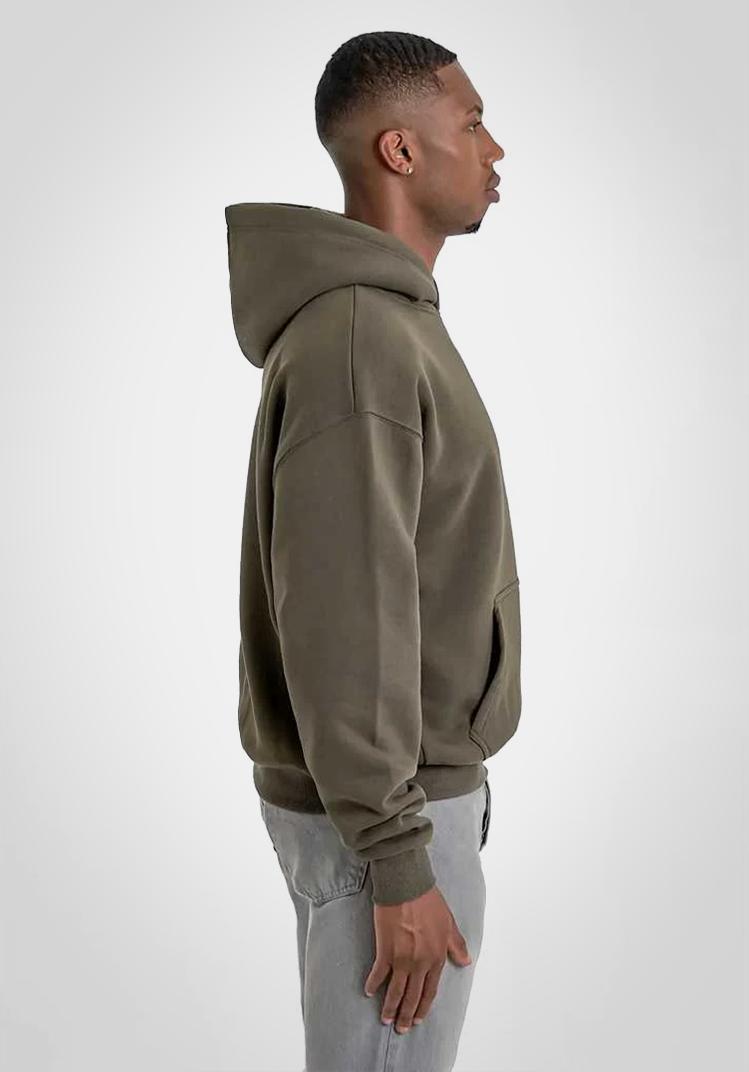 Oversize Hoodie - Olive