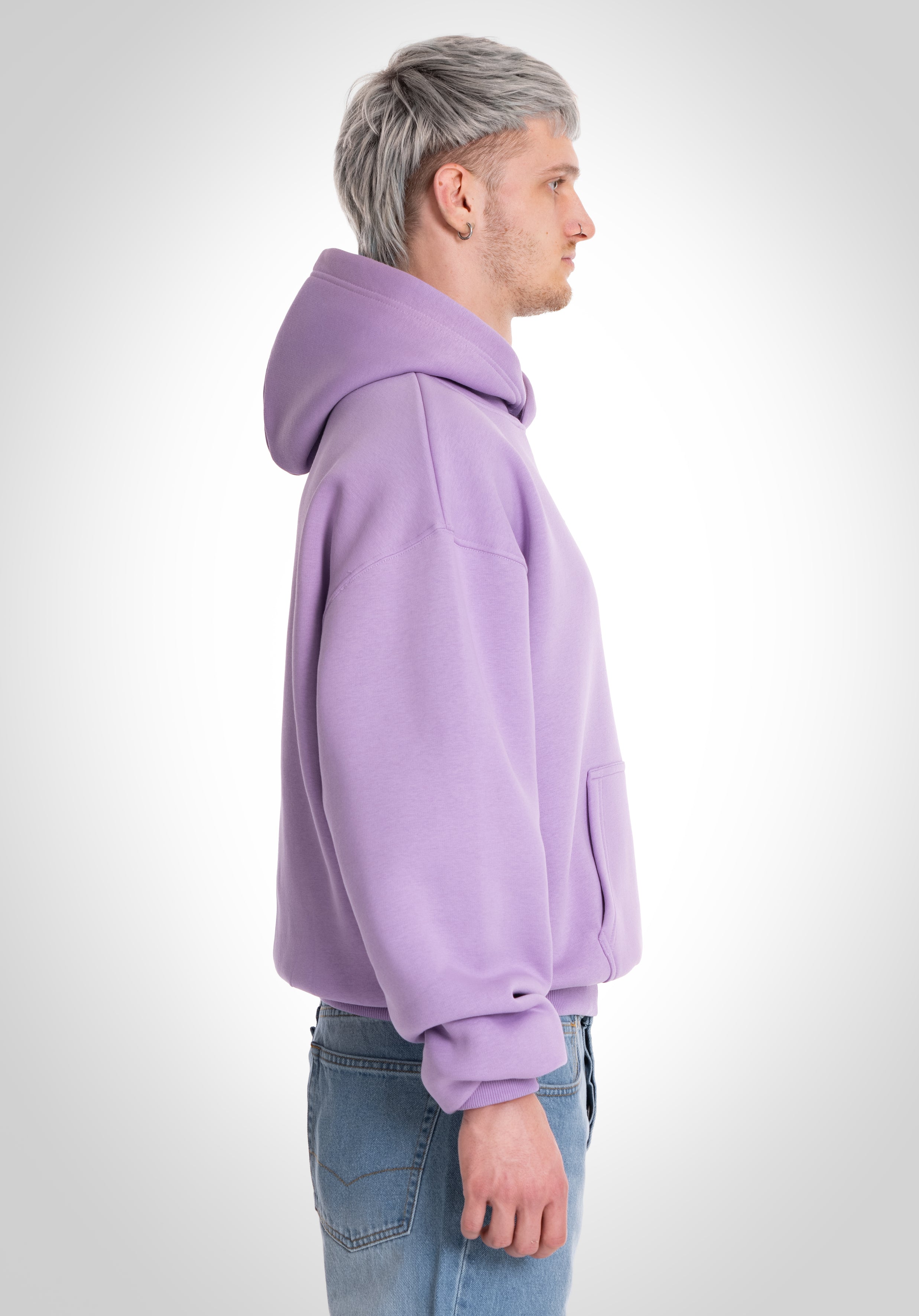 Oversize Hoodie - Flieder