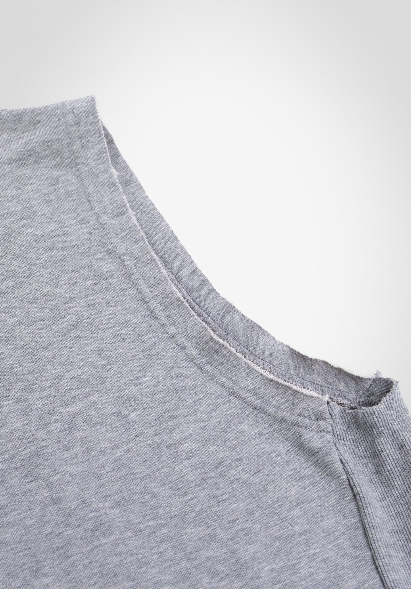 Sleeveless Tee - Melange Grey () – von Straight Outta Cotton