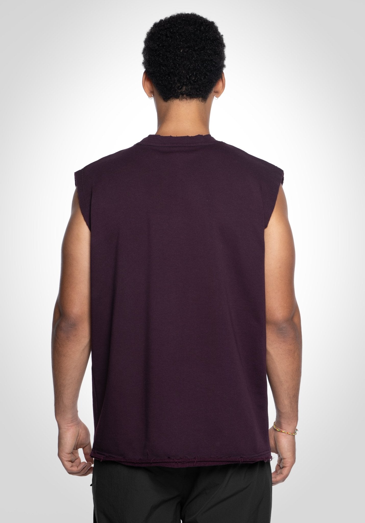 Sleeveless Tee - Plum () – von Straight Outta Cotton
