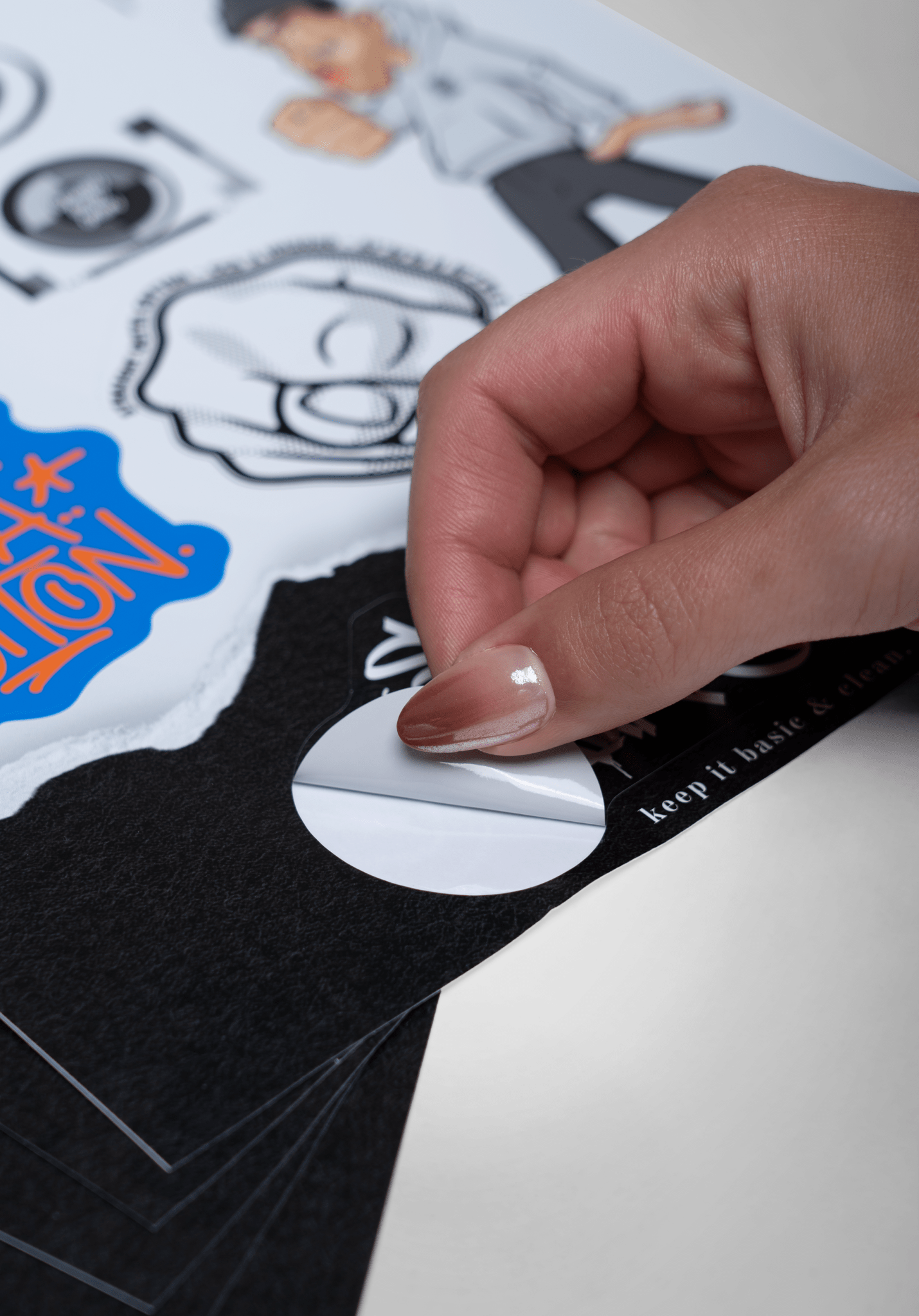 Sticker () – Sticker von Straight Outta Cotton