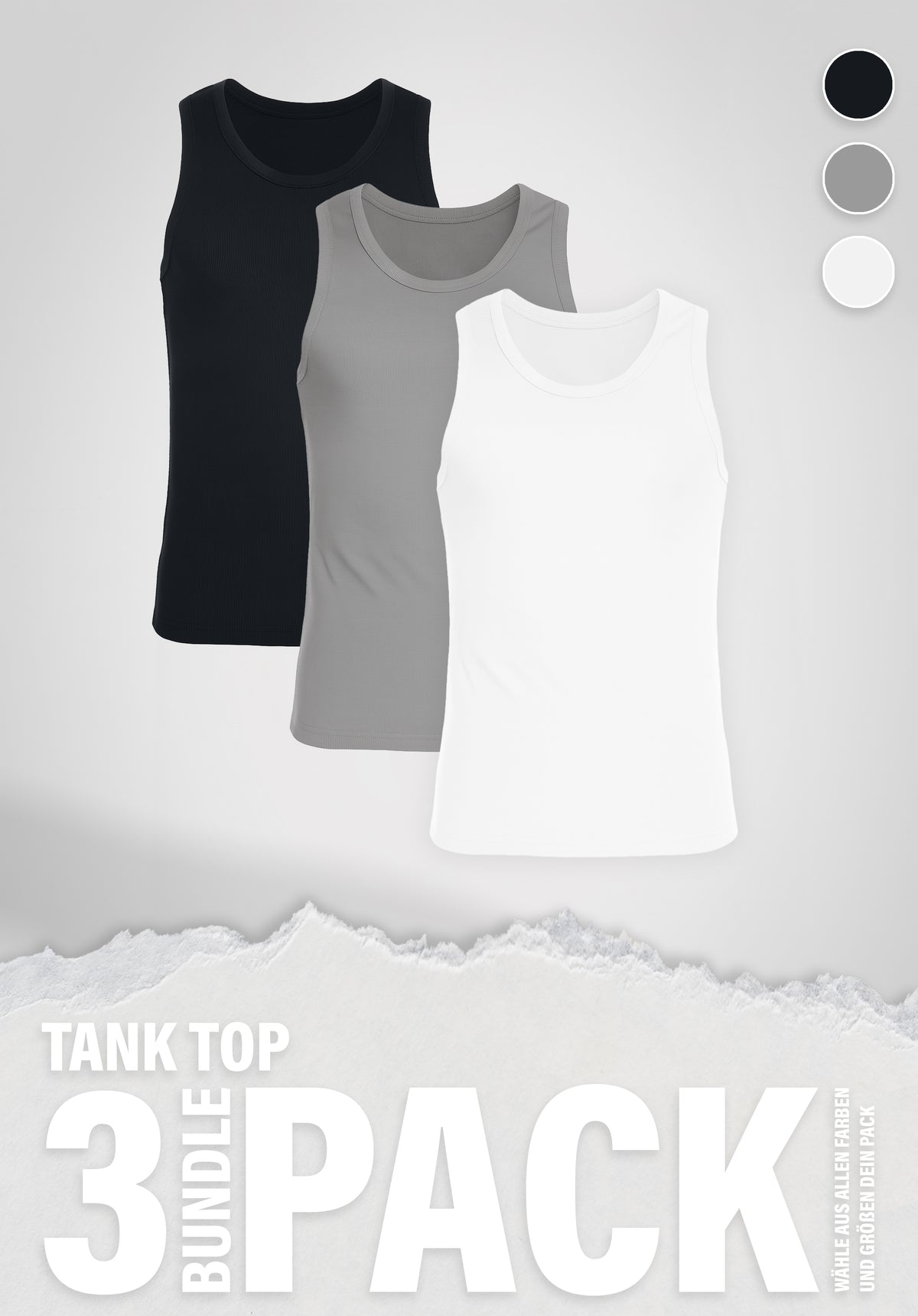 Tank Top 3er Pack