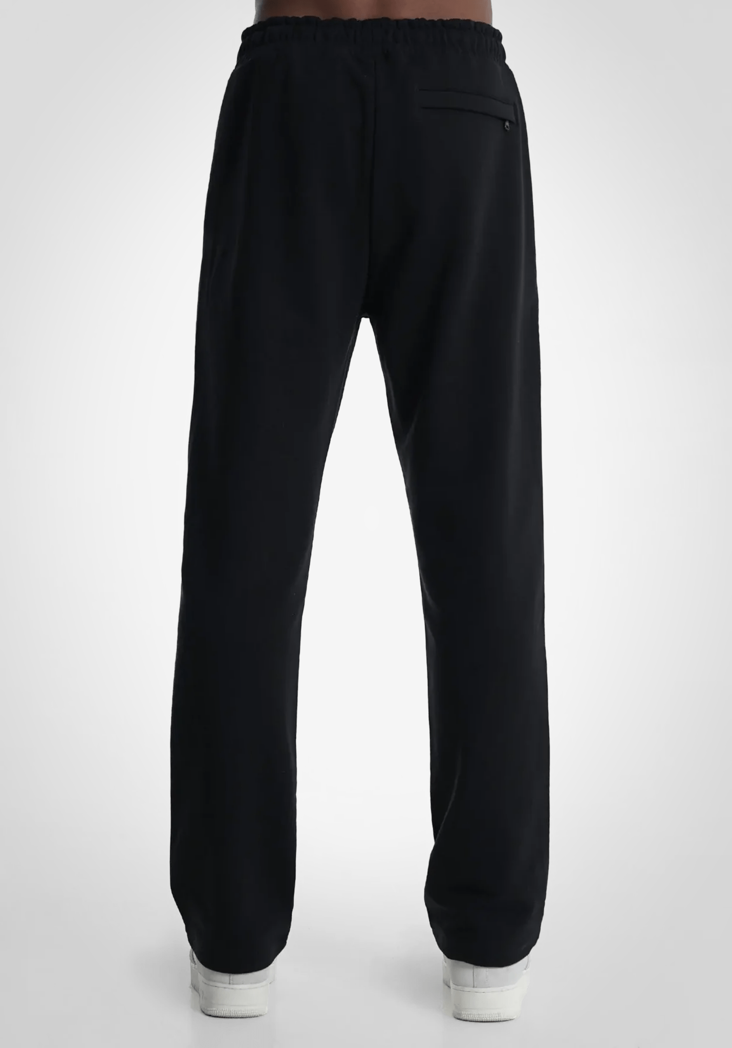 Straight Leg Jogger - Black (Schwarz) – von Straight Outta Cotton
